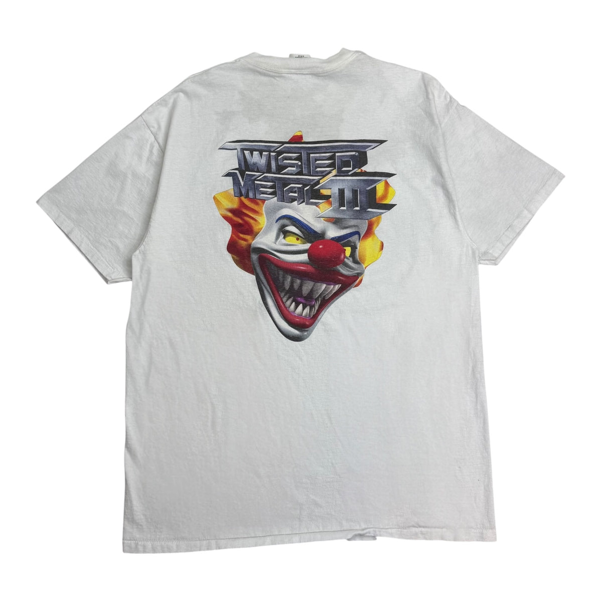 Vintage 989 Studios Twisted Metal 3 Tee White