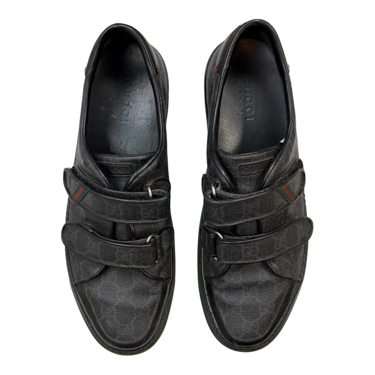 Gucci Velcro Strap Sneaker Black (Used)