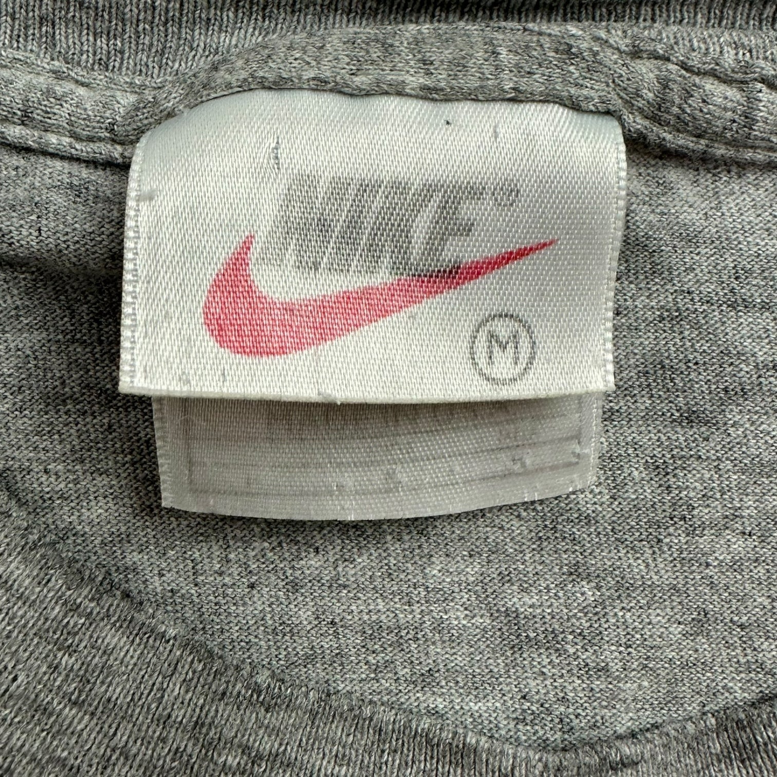 Vintage Nike Mini Swoosh Tee Grey