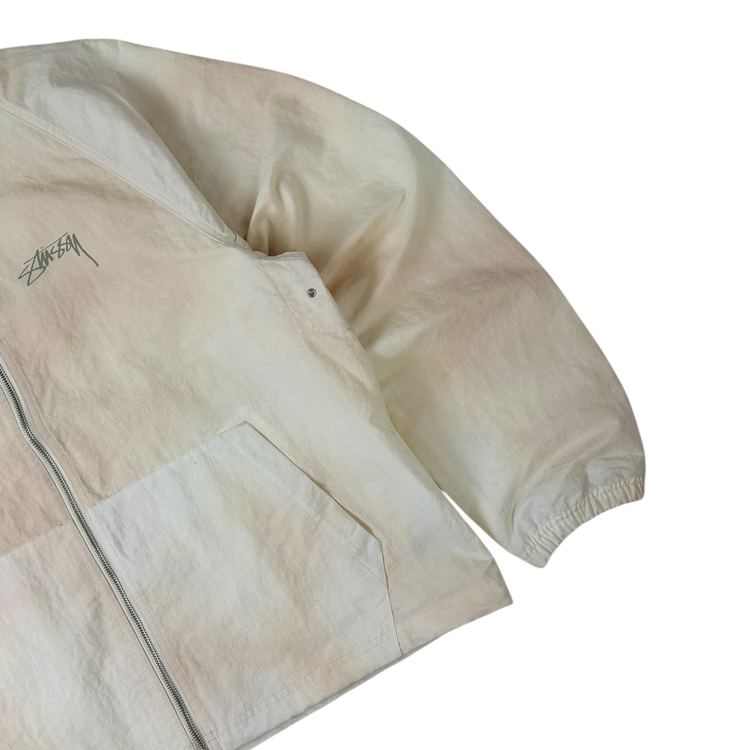 Stussy Beach Shell Jacket Bone