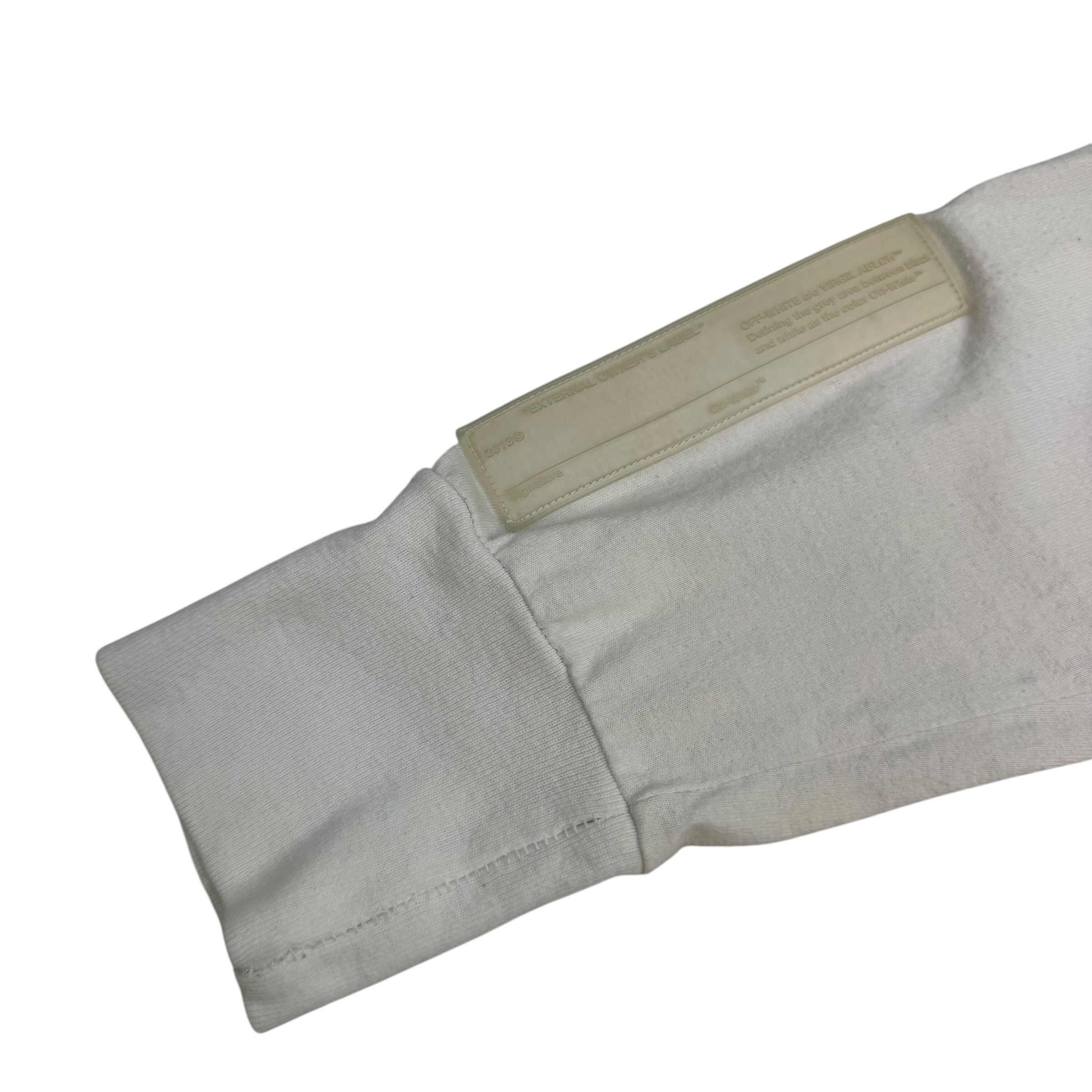 Off-White Temperature Firetape Longsleeve White