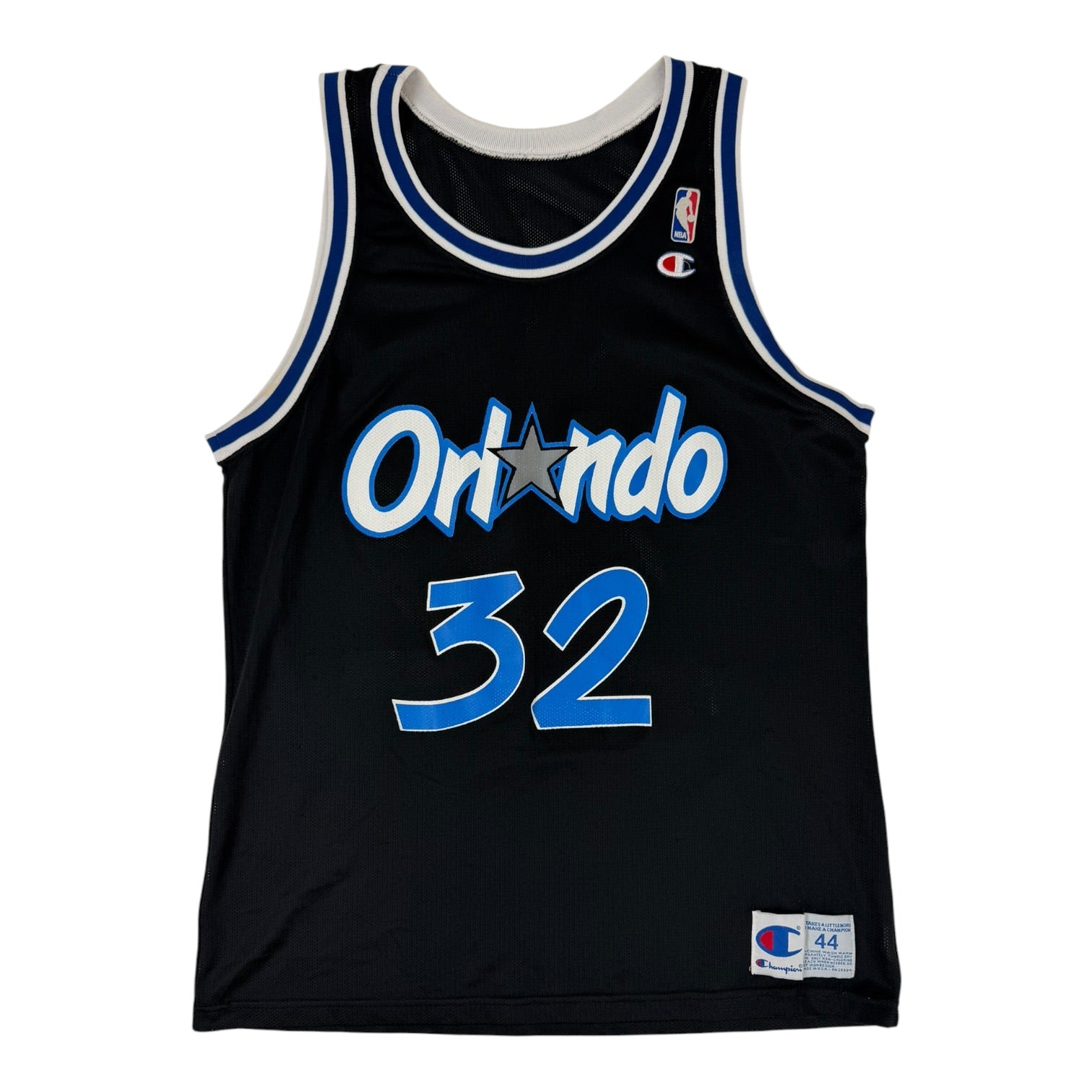 Vintage Champion Orlando Magic Shaquille O'Neal Jersey Black