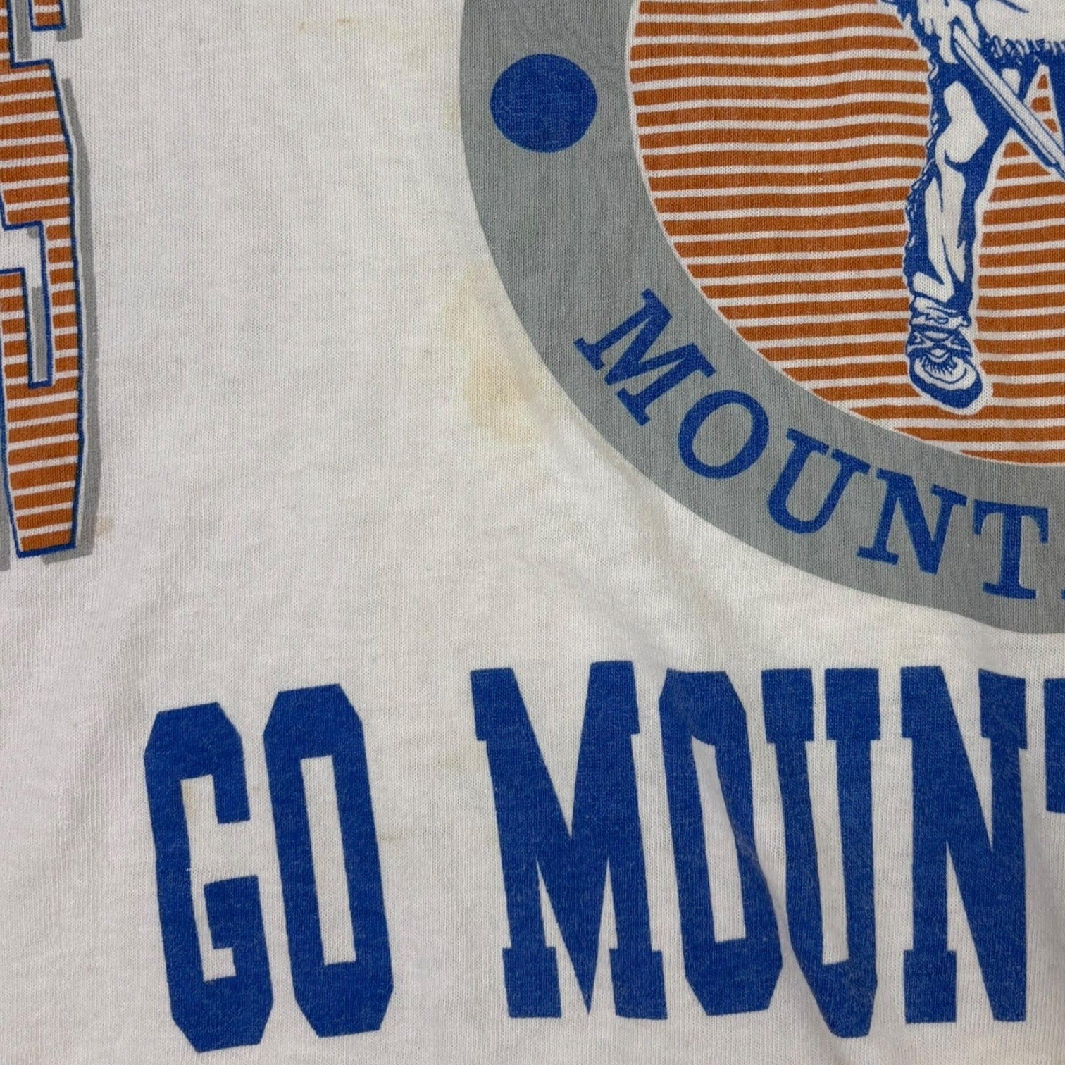 Vintage West Virginia University Mountaineers T-Shirt White