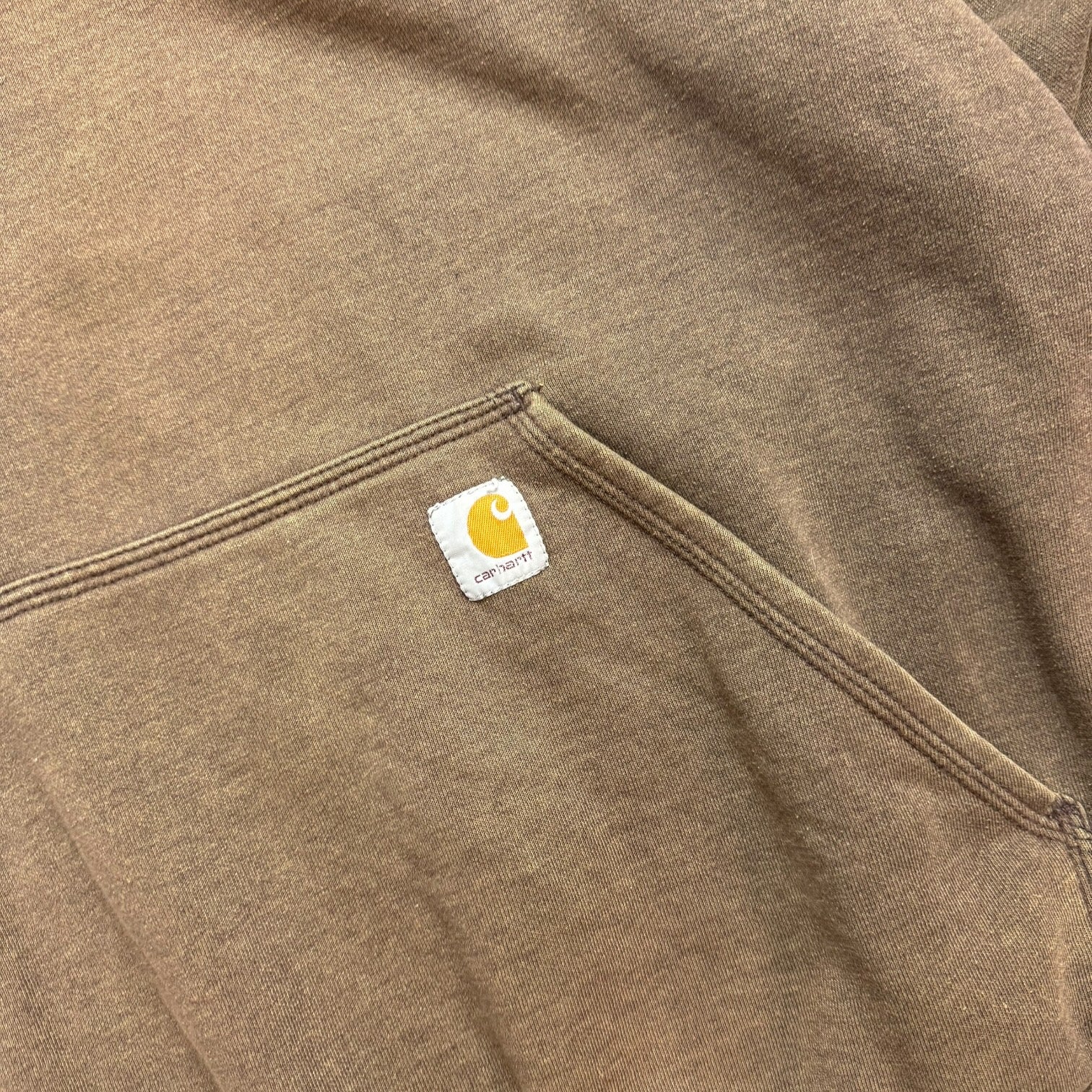 Vintage Carhartt Pullover Sweater Faded Brown