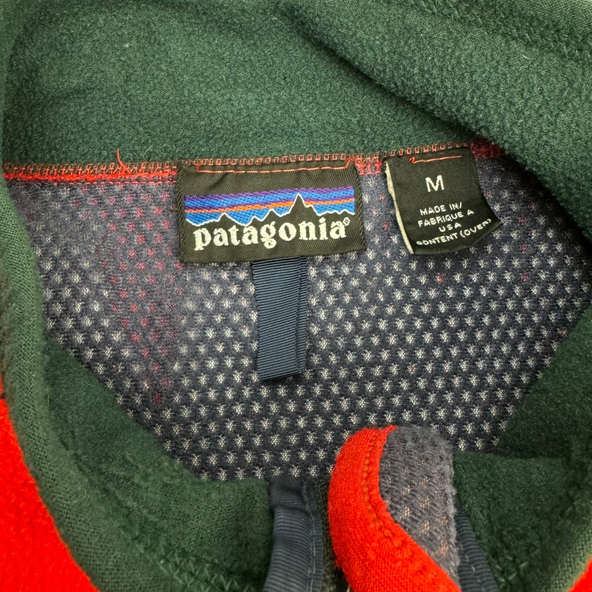 Vintage Patagonia Zip Fleece Red