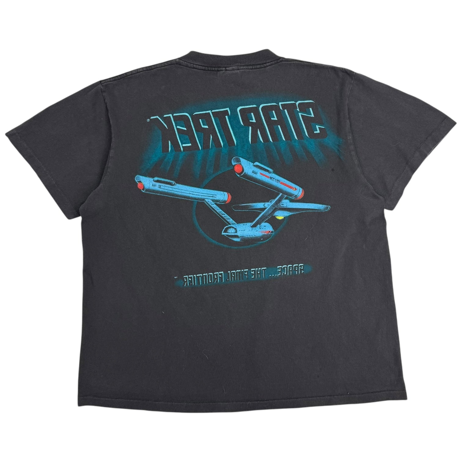 1992 Star Trek ‘Space… The Final Frontier’ Tee Faded Black