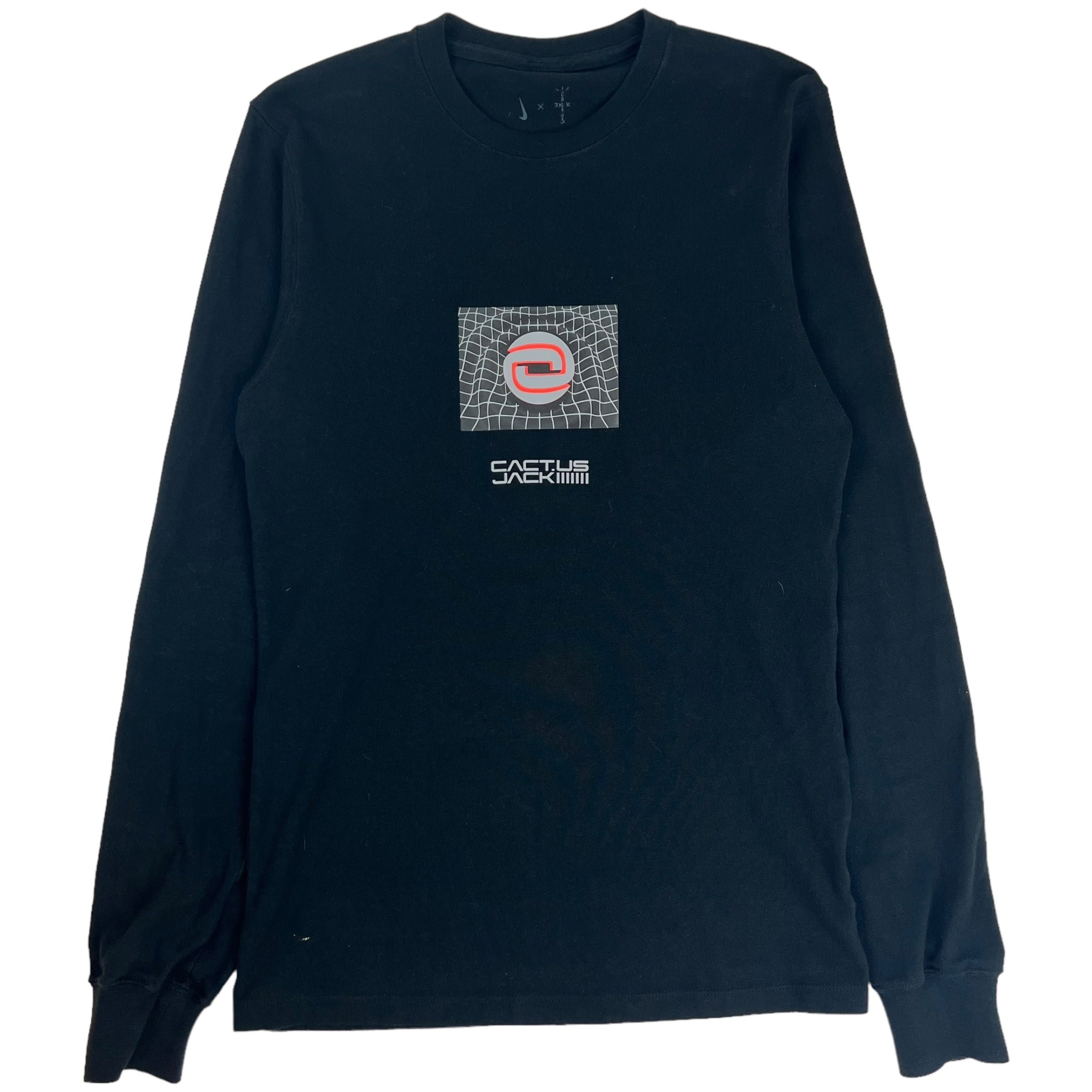 Nike x Cactus Jack Service Centre Houston Longsleeve T-Shirt Black