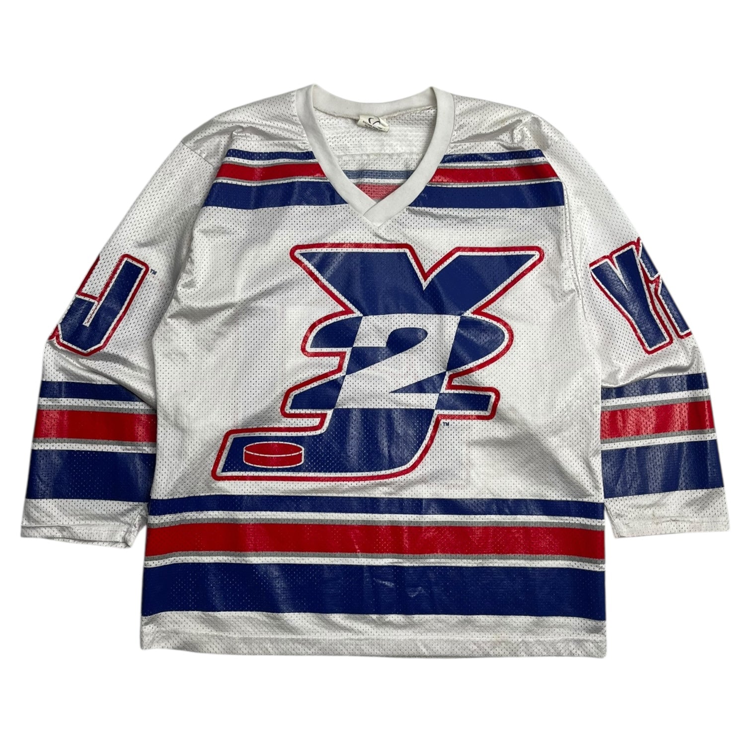Vintage Y2J Chris Jericho Mesh Hockey Jersey