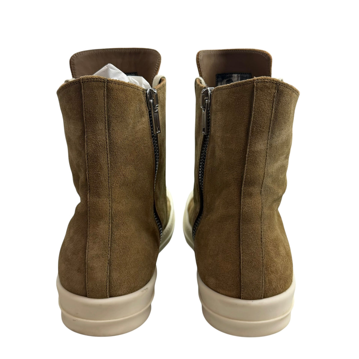 Rick Owens Ramone Sneaks Beige Temple (Used)
