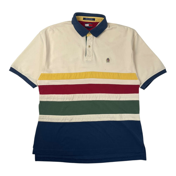 Vintage Tommy Hilfiger Crest Polo Beige