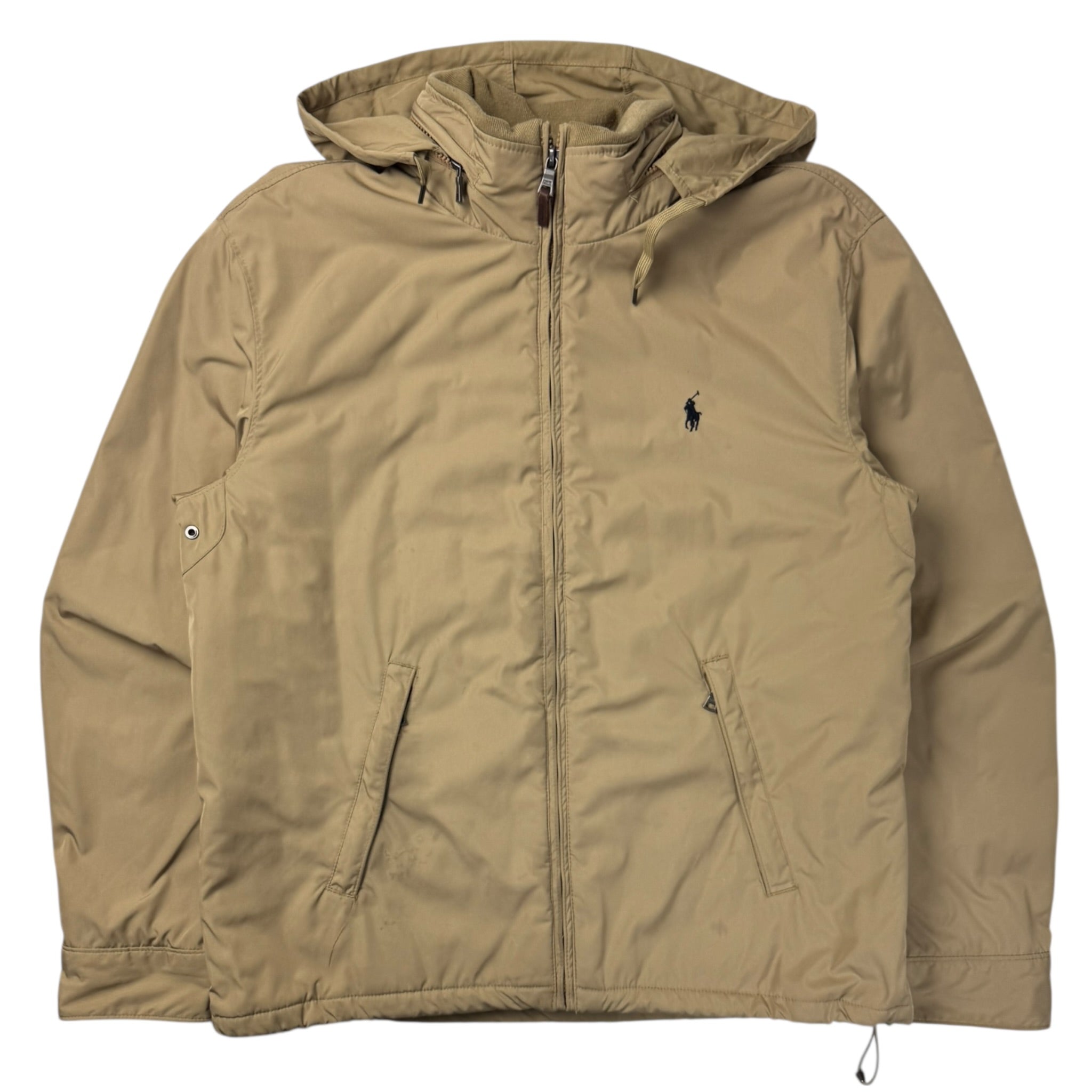 Vintage Polo Ralph Lauren Zip Up Jacket Beige