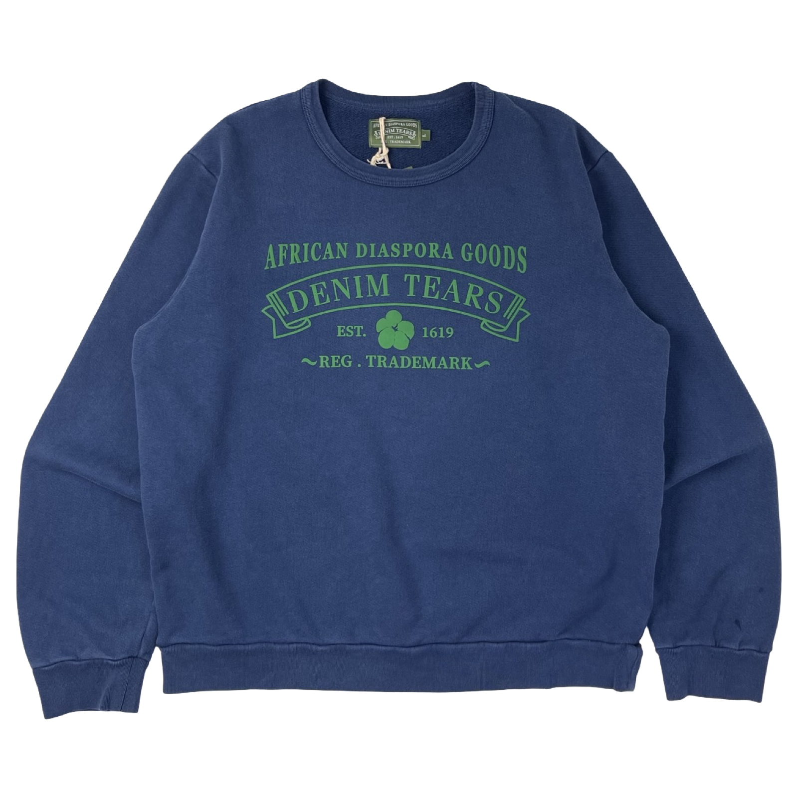 Denim Tears ADG Crewneck Navy/Green