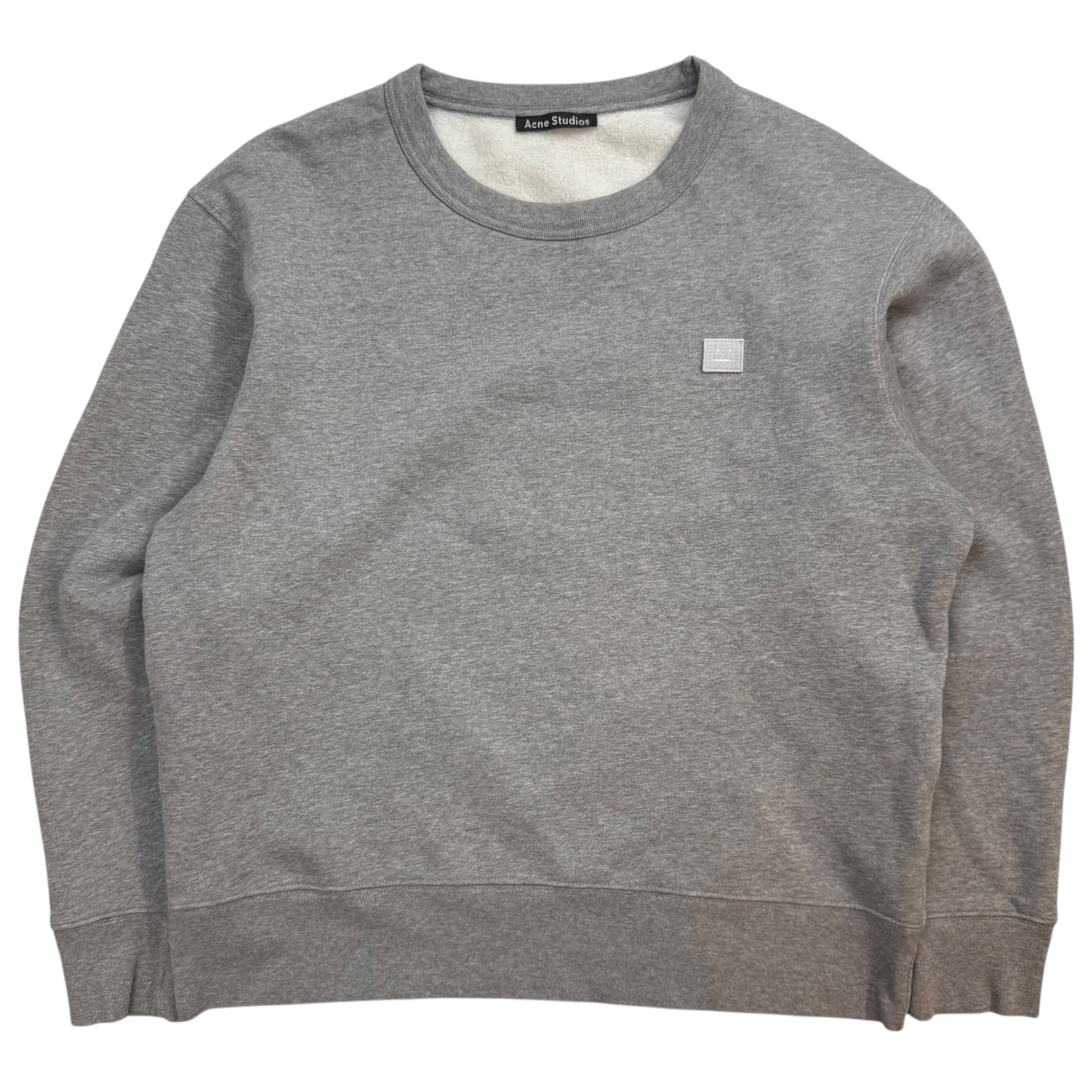 Acne Studios Logo Crewneck Grey
