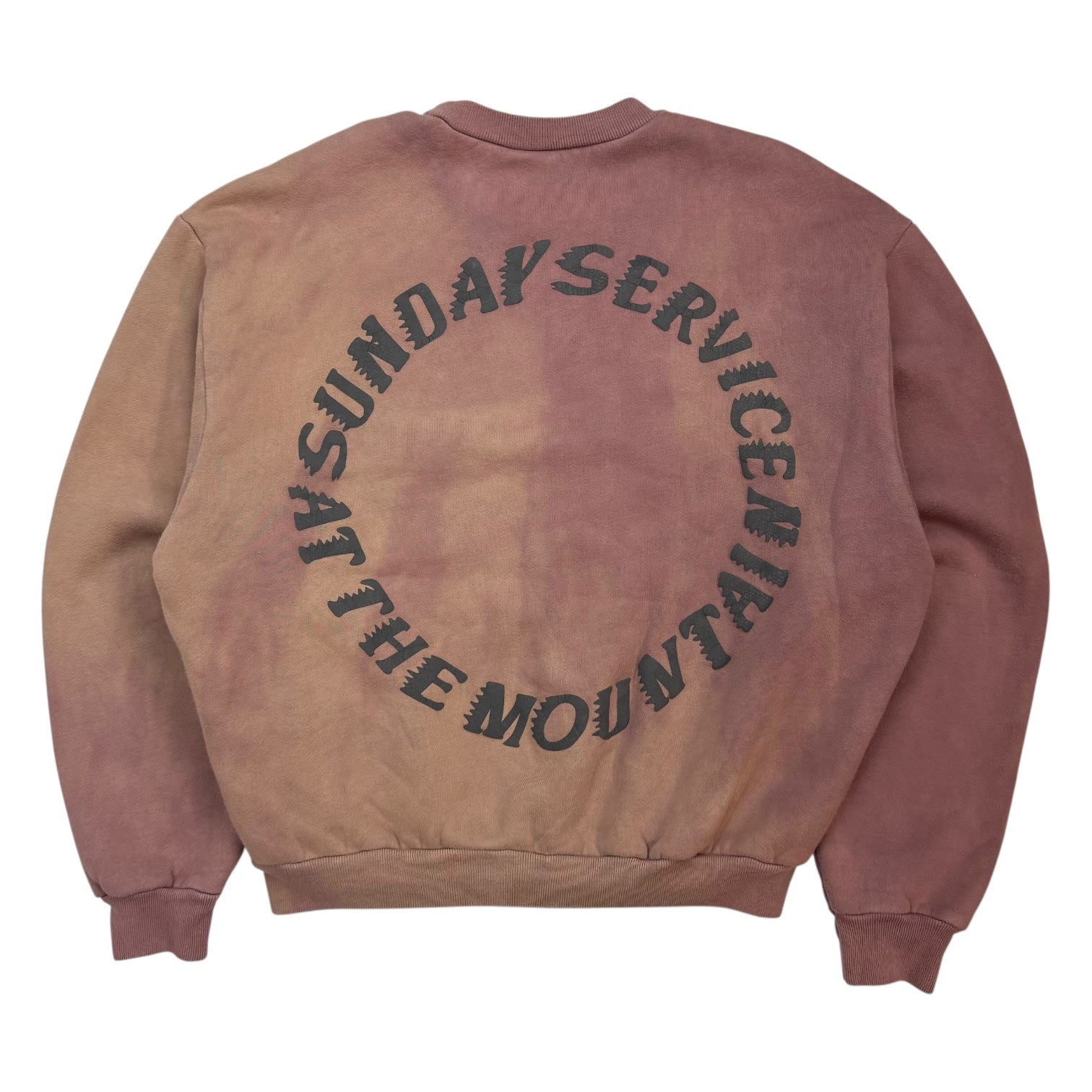 Kanye West x CPFM  Coachella Sunday Service ‘Holy Spirit’ Crewneck Faded Pink