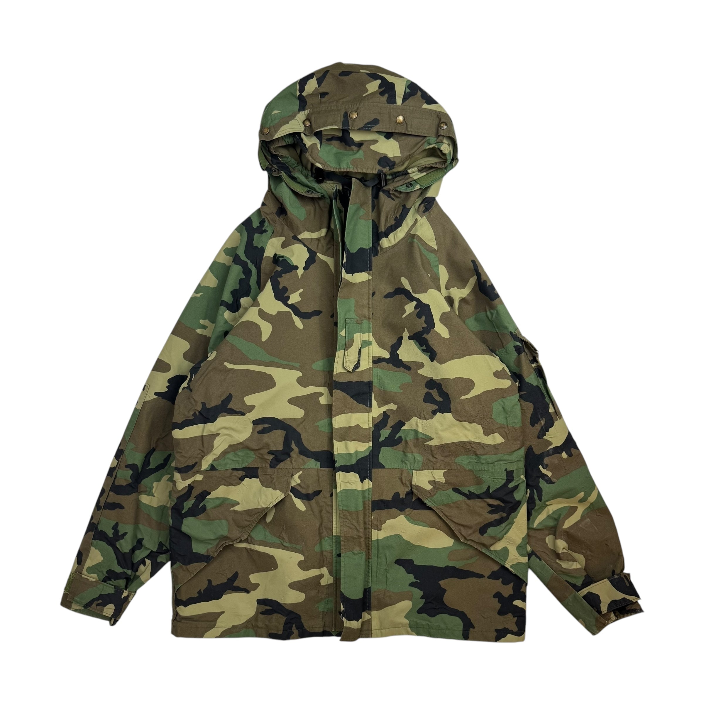 Vintage Military Parka Camo Jacket