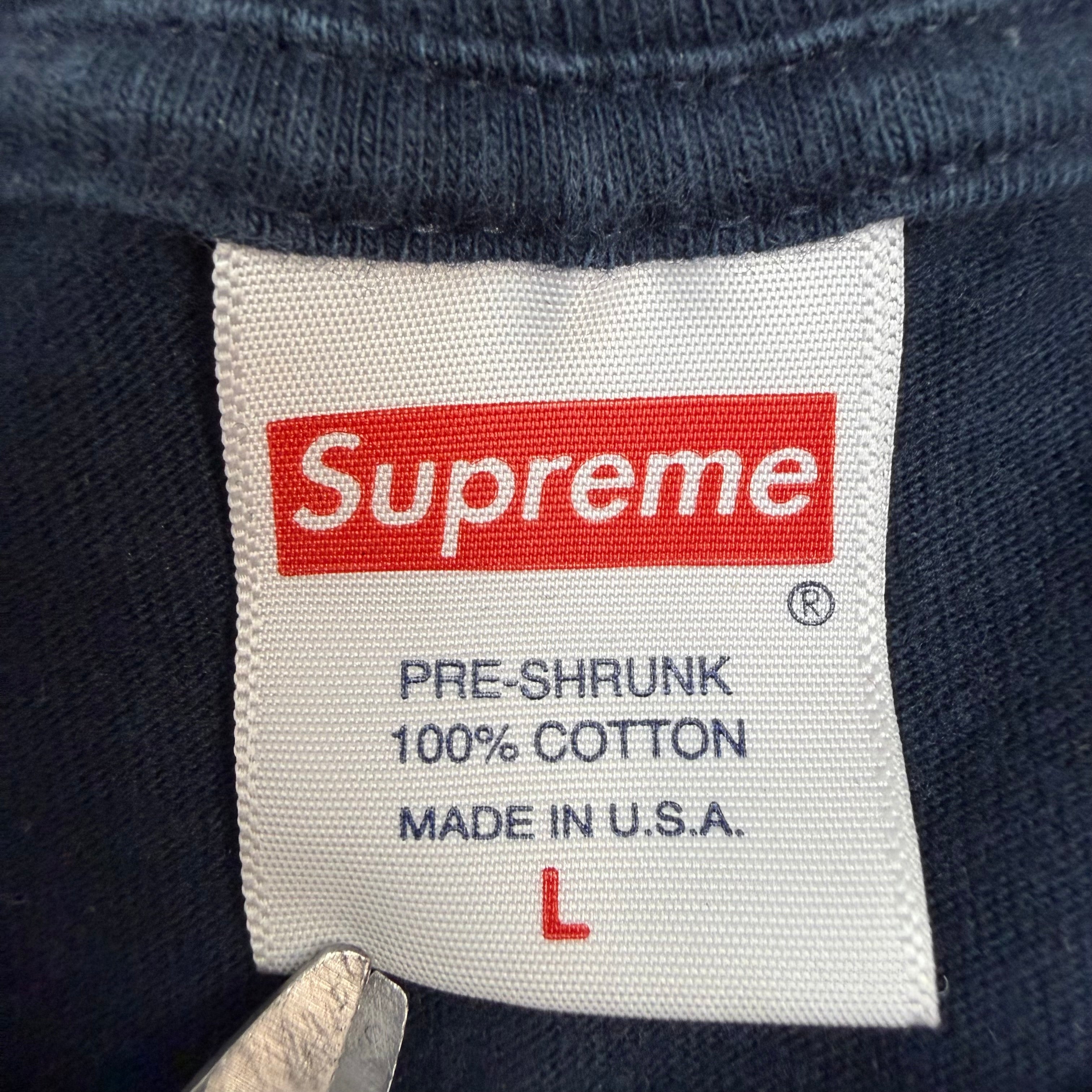 Supreme Wind Tee Navy