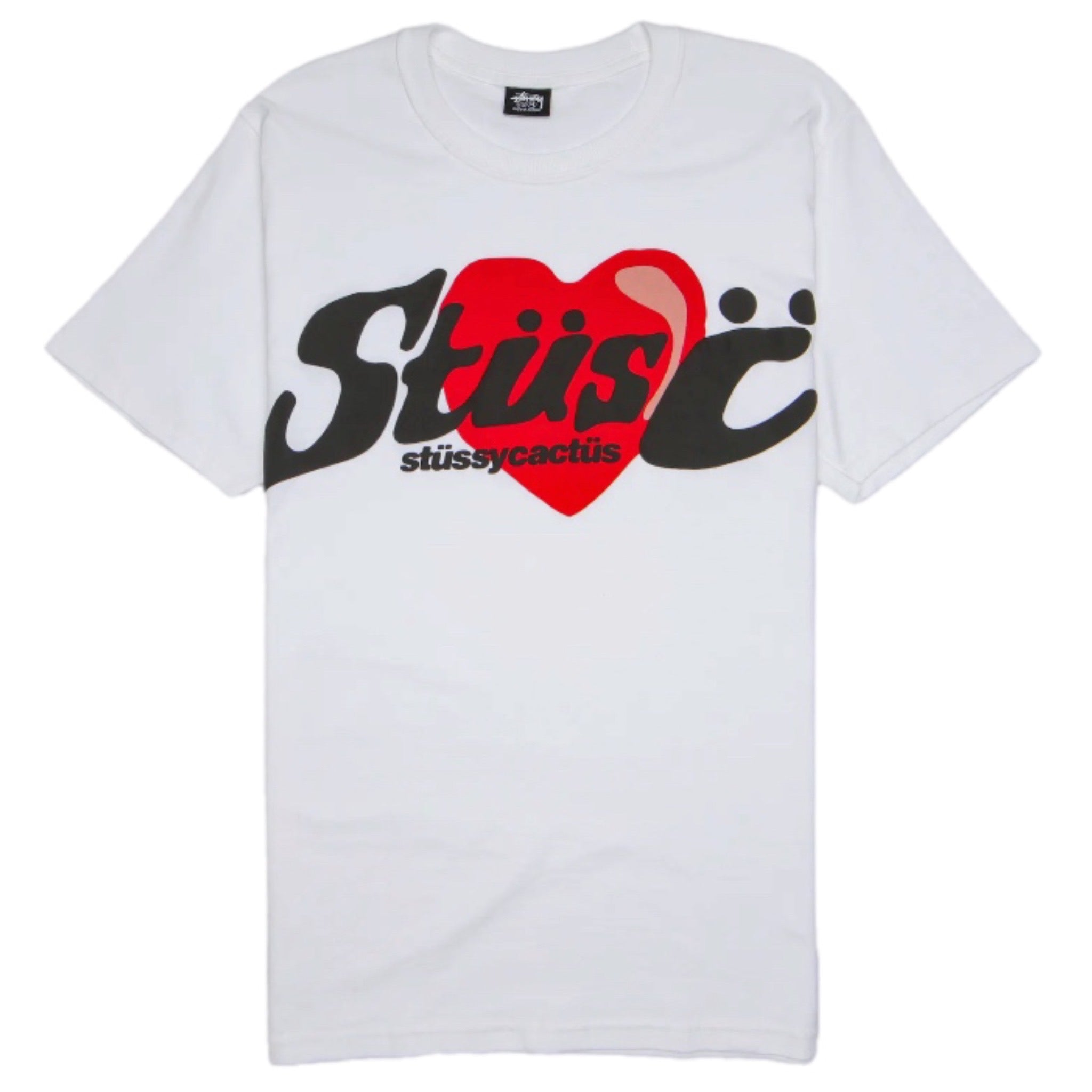 Stussy x CPFM Heart Tee White/Red