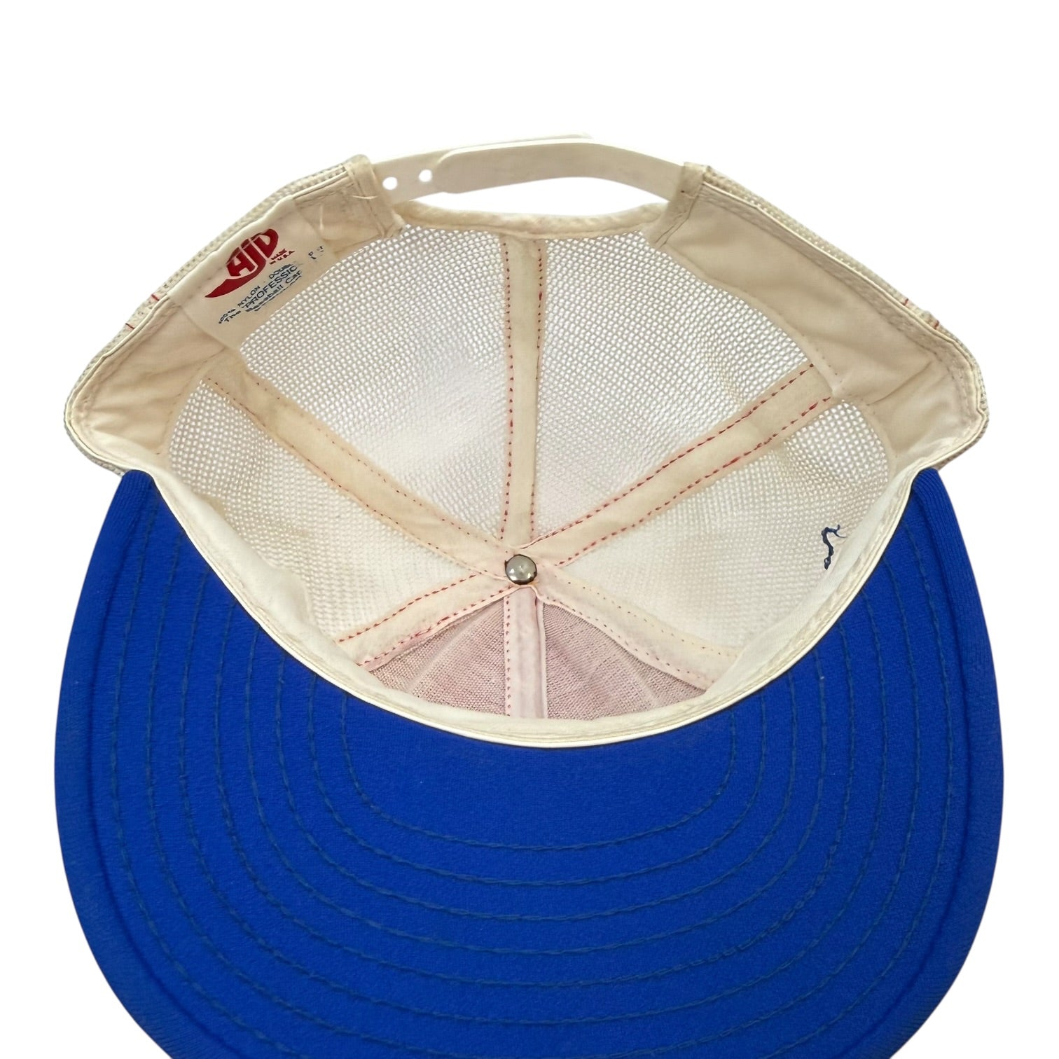 Vintage Montreal Alouettes Mesh Trucker Hat Red/Blue