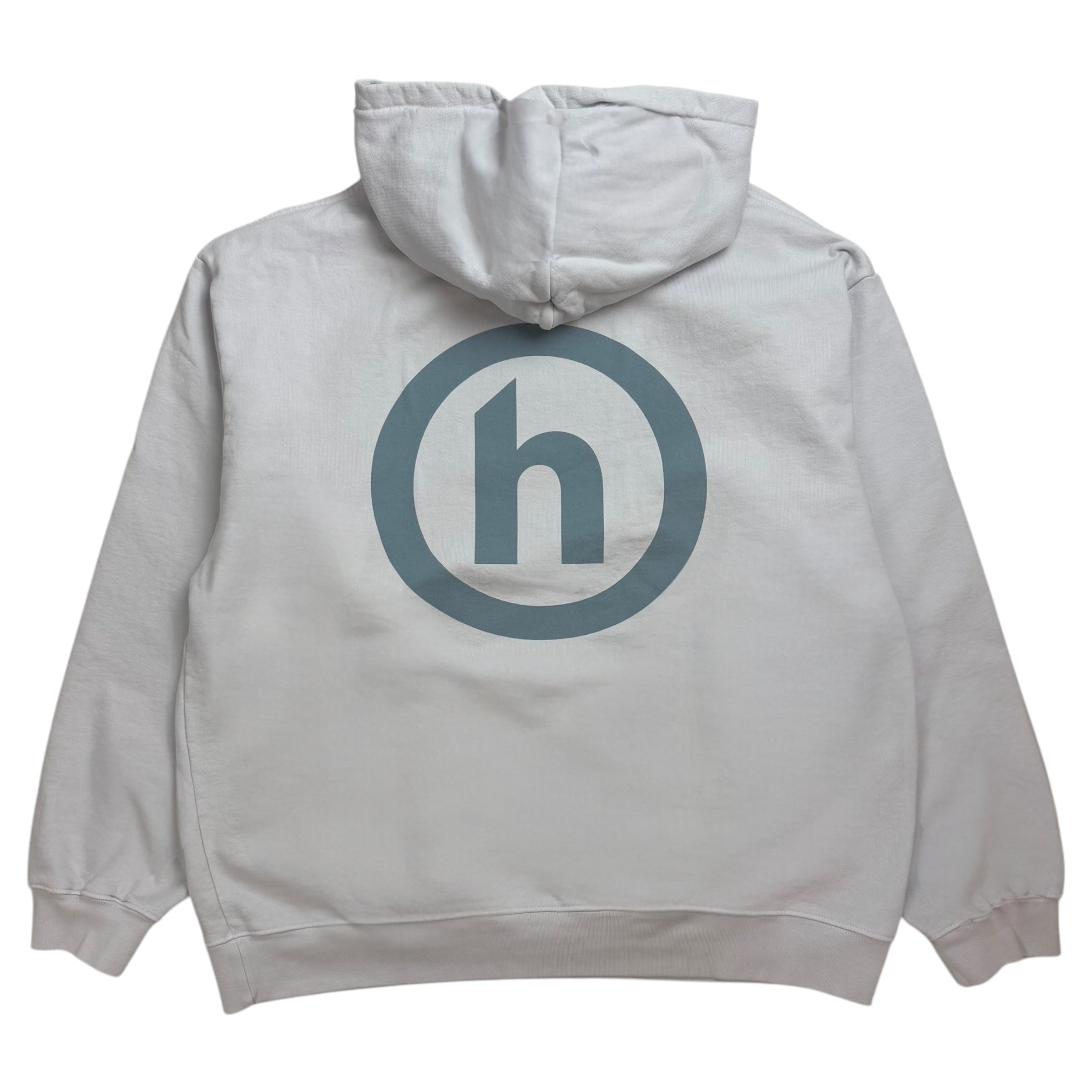 Hidden NY H Logo Evergreen Hoodie Silver