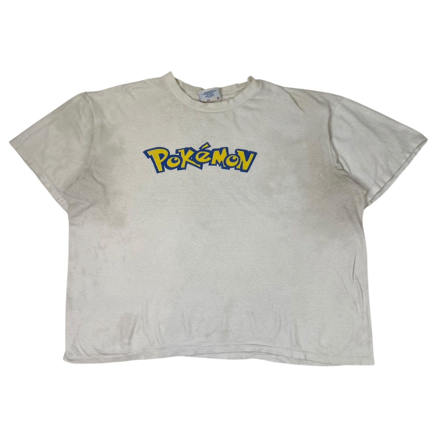 Vintage Pokémon Logo T-Shirt White
