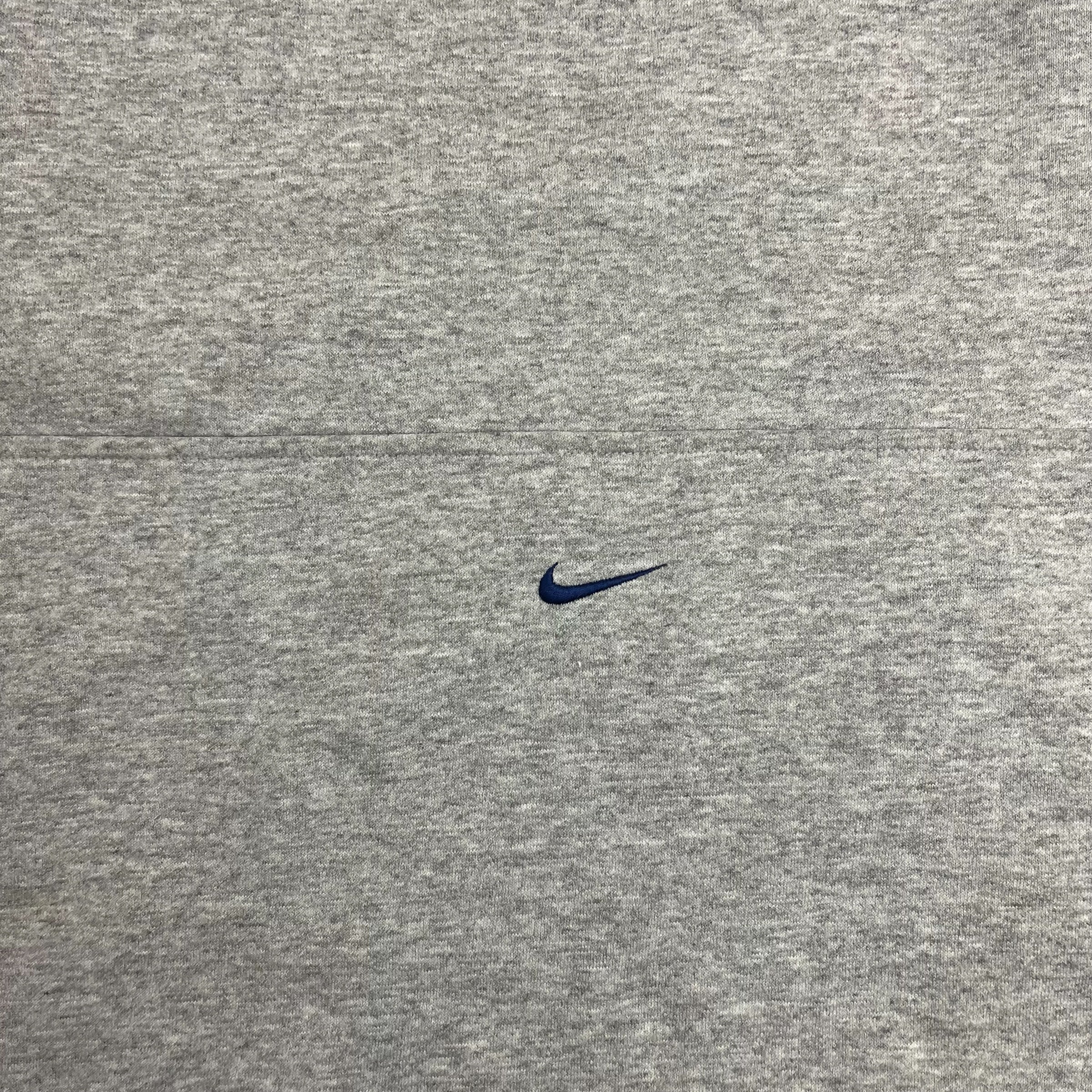 Vintage Nike St Louis Blues Hoodie Grey