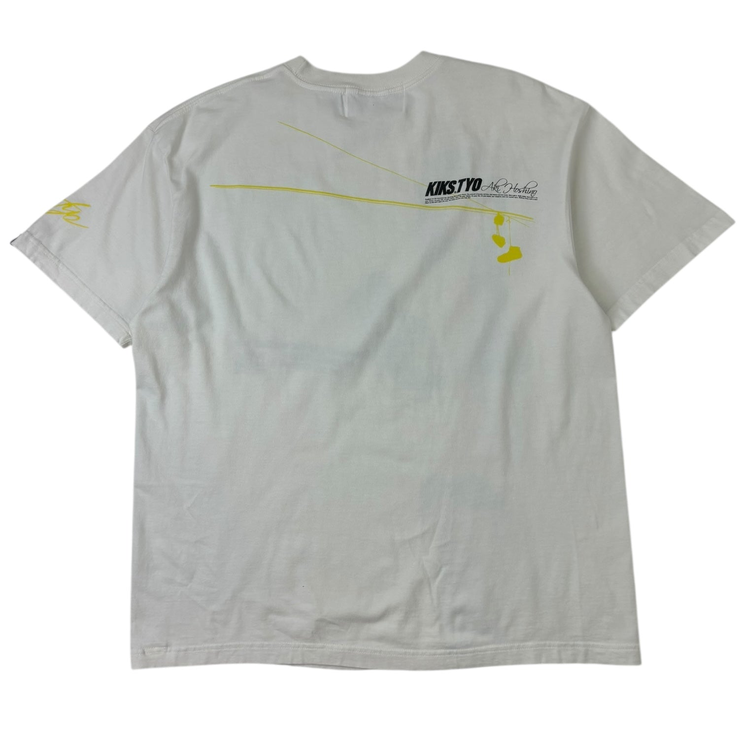 KIKS TYO x Aki Hoshino T-Shirt White