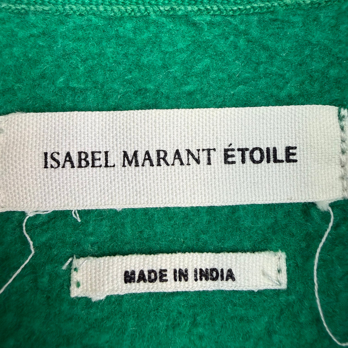 (W) Isabel Marant Étoile Clémentine Karaté Sweatshirt Green