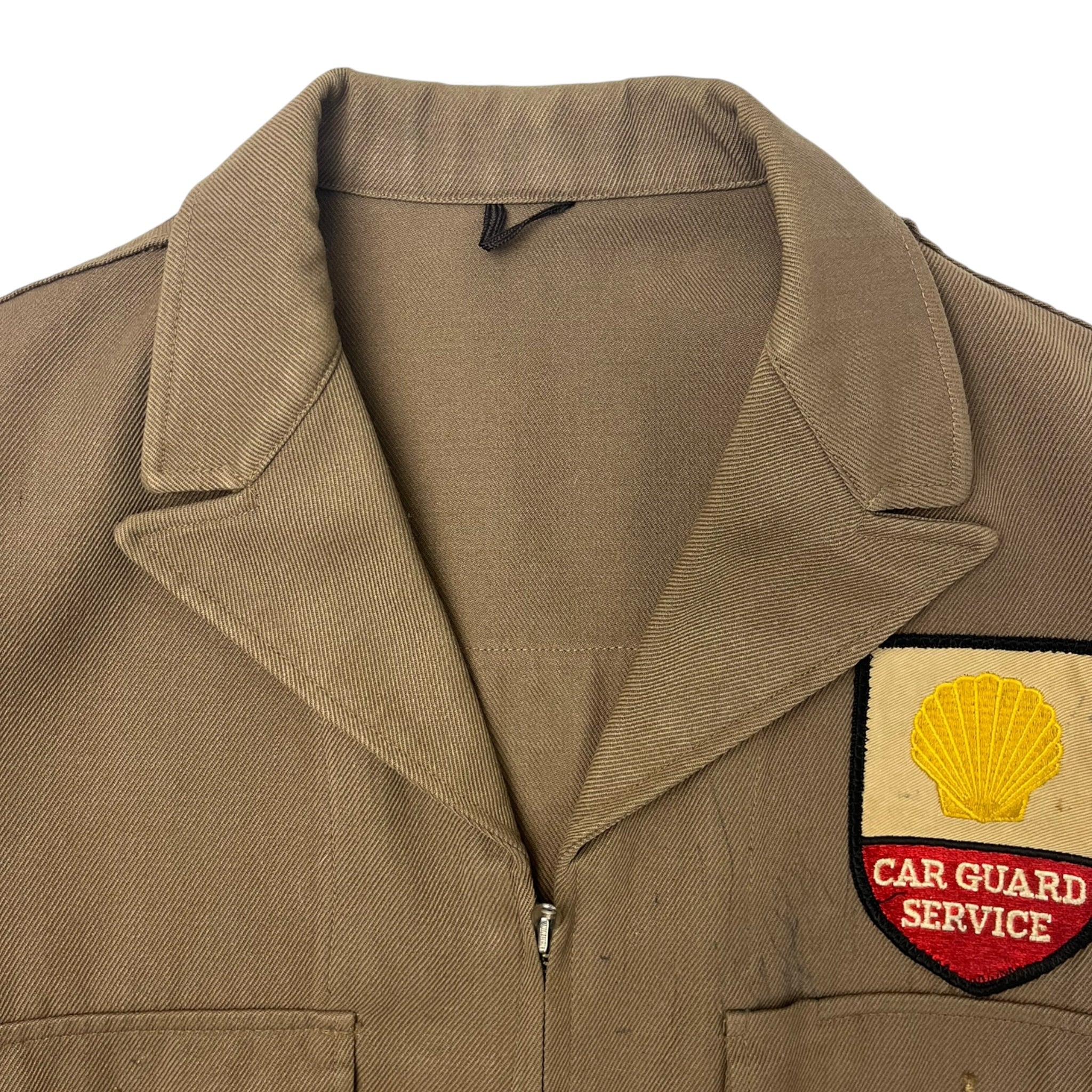 1950s Shell Car Guard Whipcord Ike Jacket