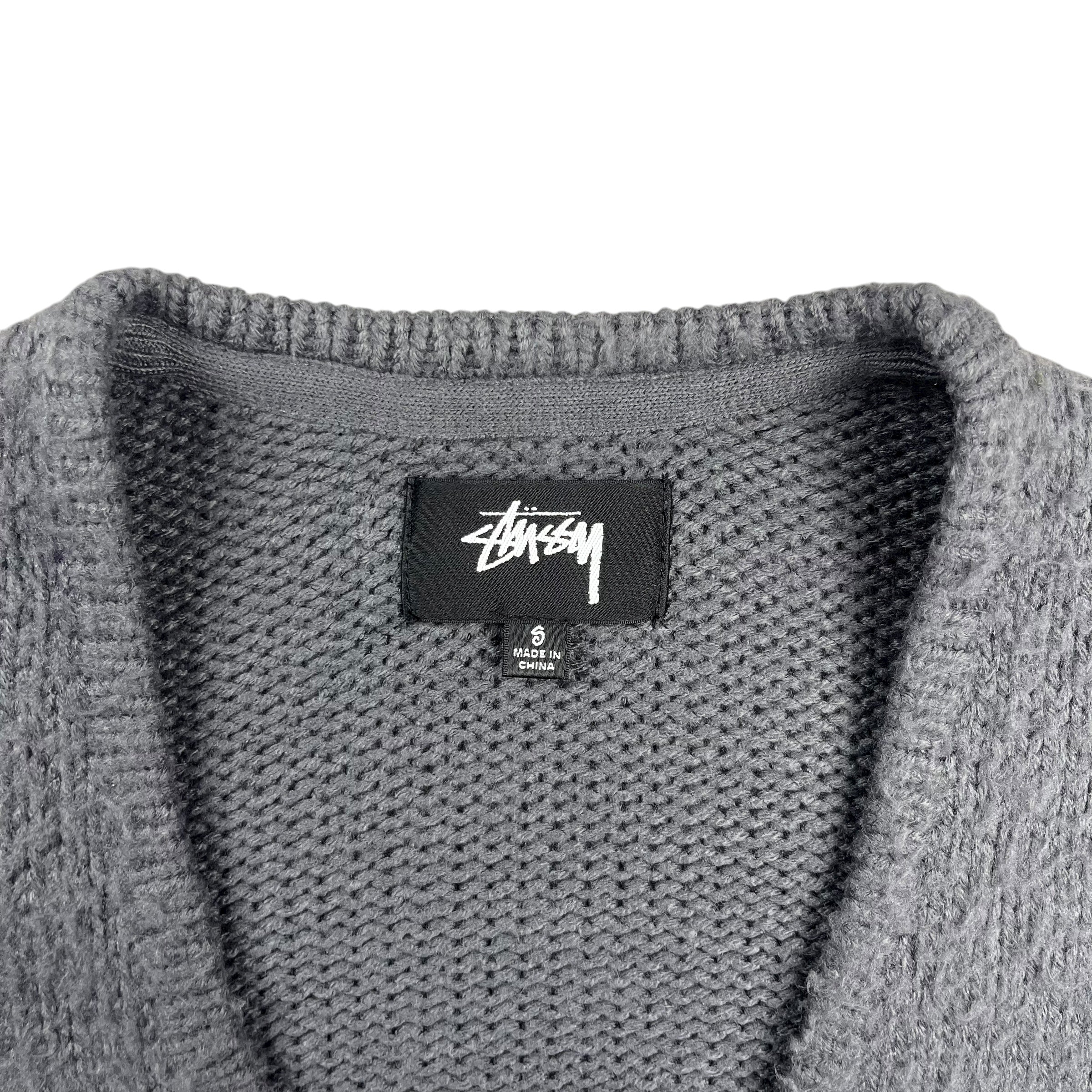Stussy Cardigan Grey