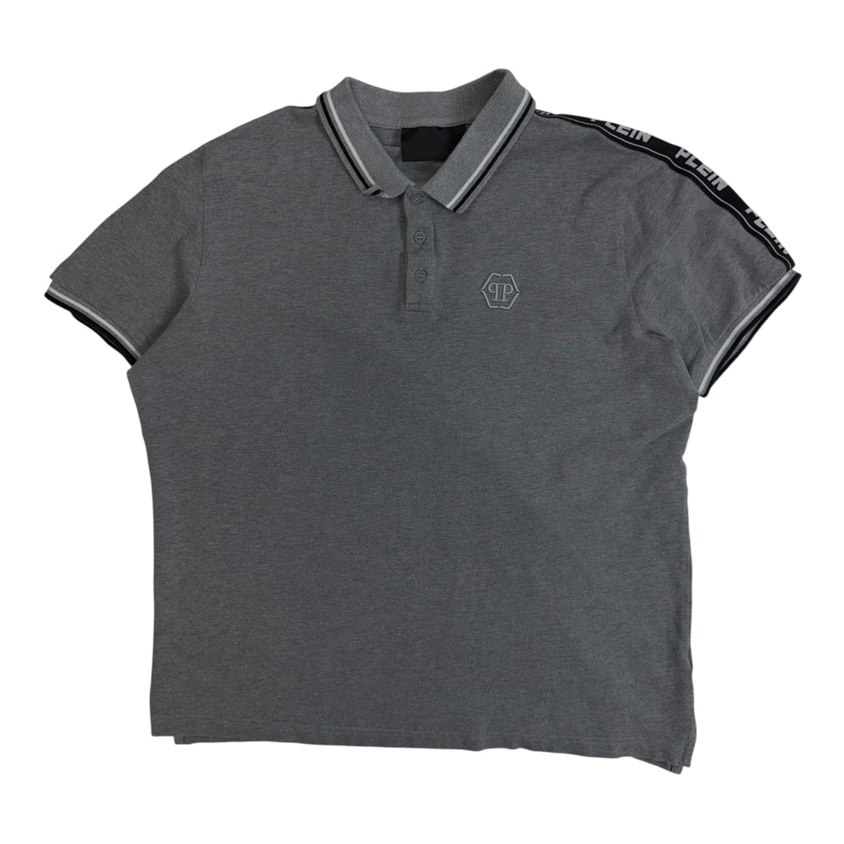 Philipp Plein SS Polo Shirt Grey