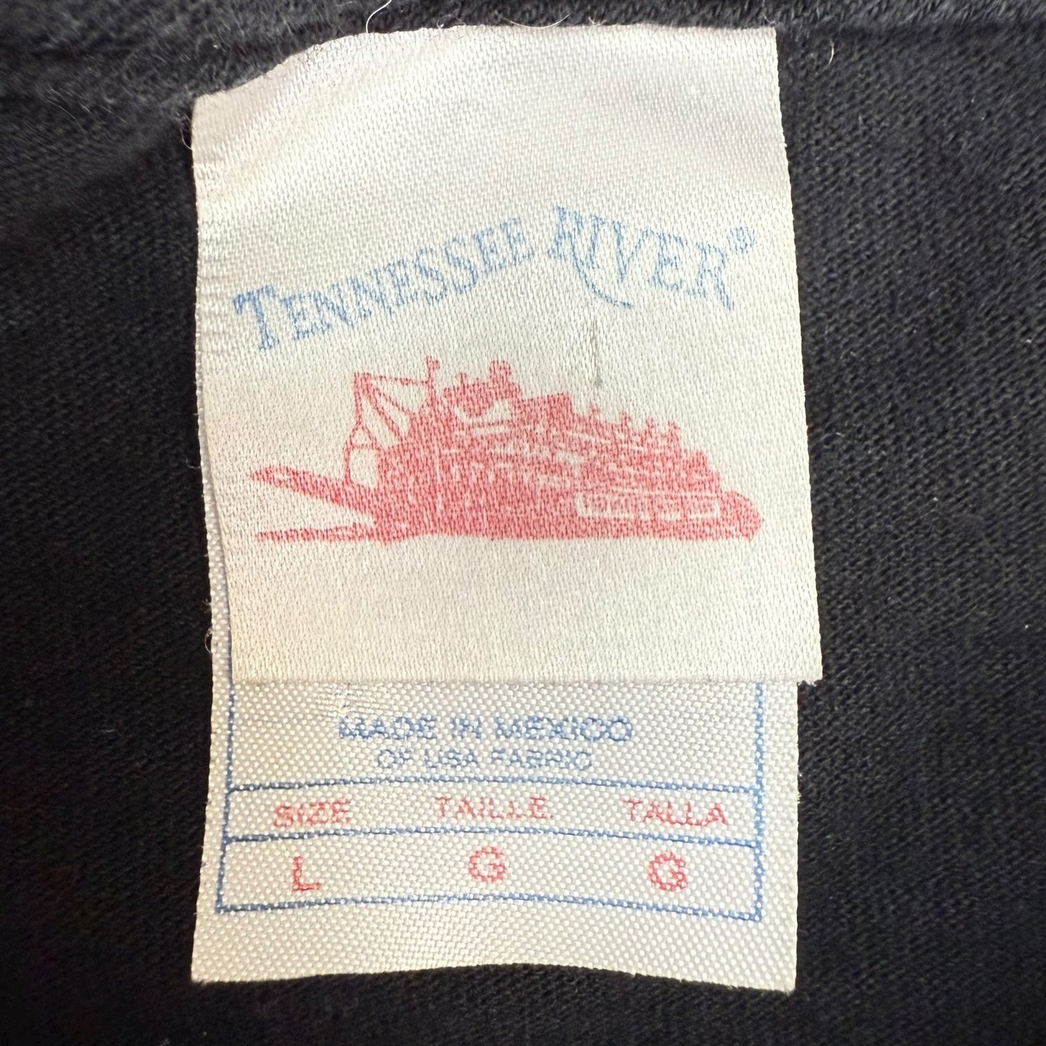 Vintage The Tossers ‘The Shadow Of The Valley Of Death’ Tee Black