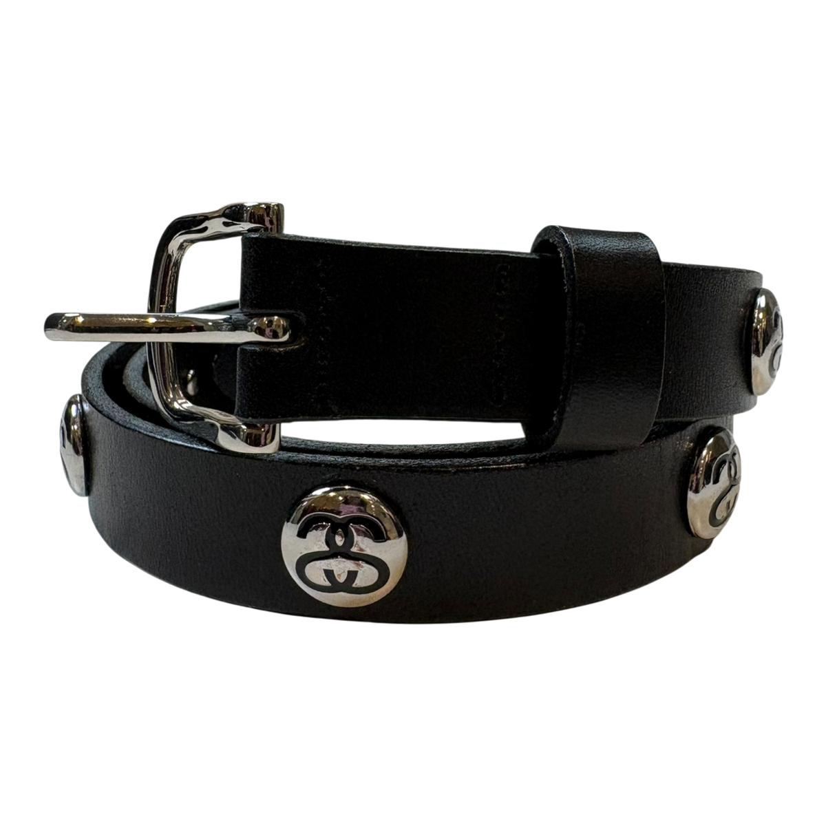 Stussy SS Link Studded Belt Black