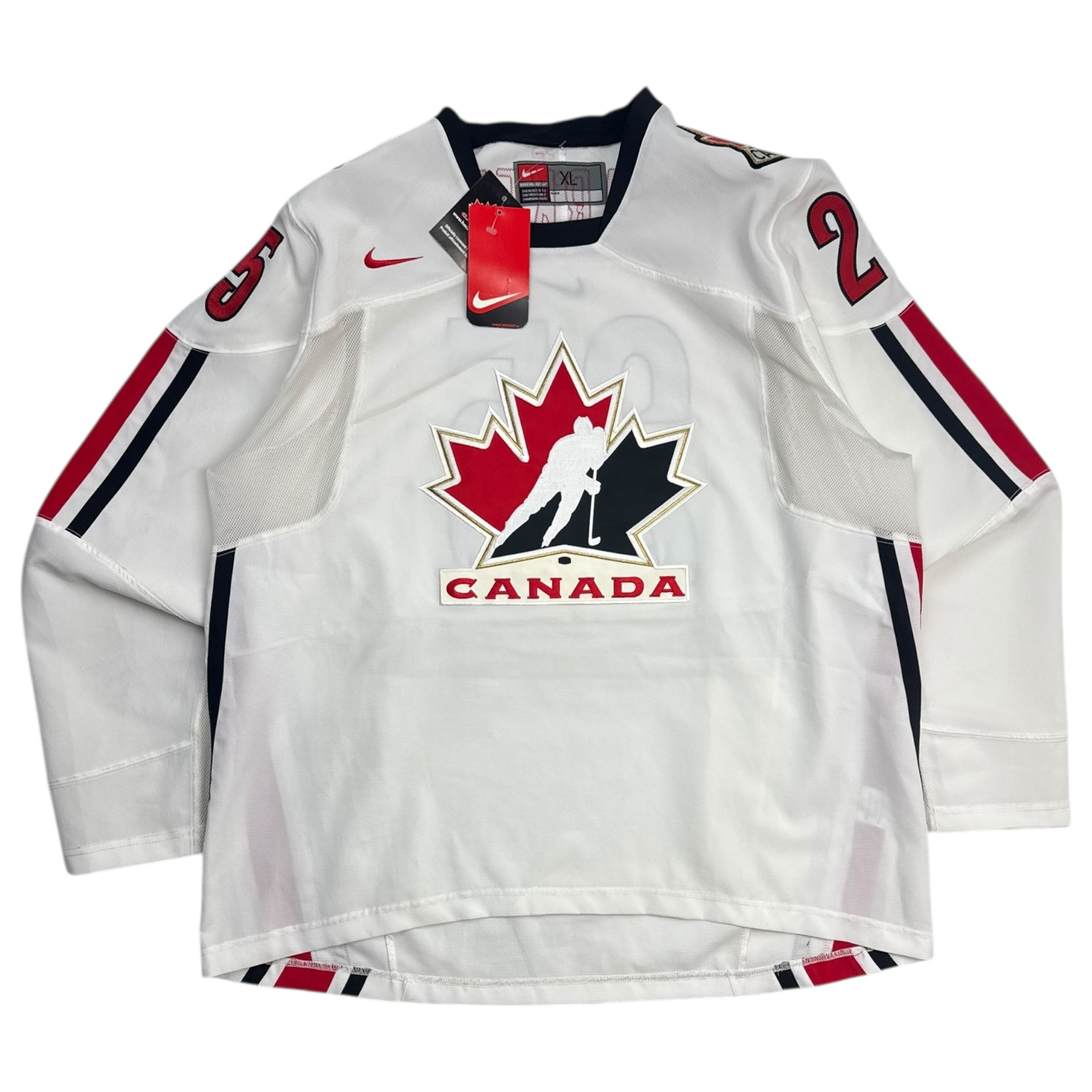Vintage NWT Nike Team Canada Cam Barker NHL Jersey