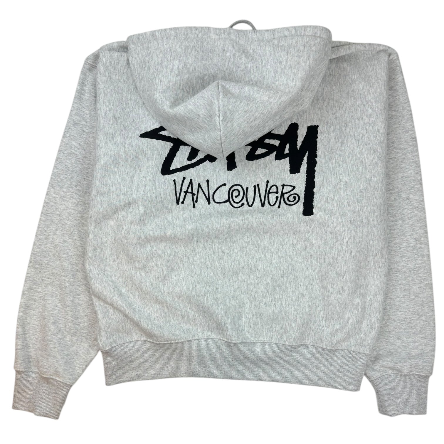 Stussy Vancouver Chapter Zip-Up Hoodie Ash Heather