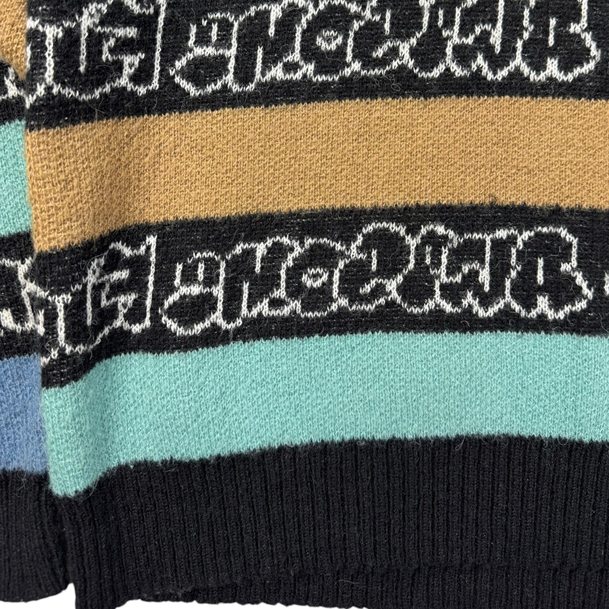 F*cking Awesome Inverted Wanto Brushed Sweater Multi-Colour