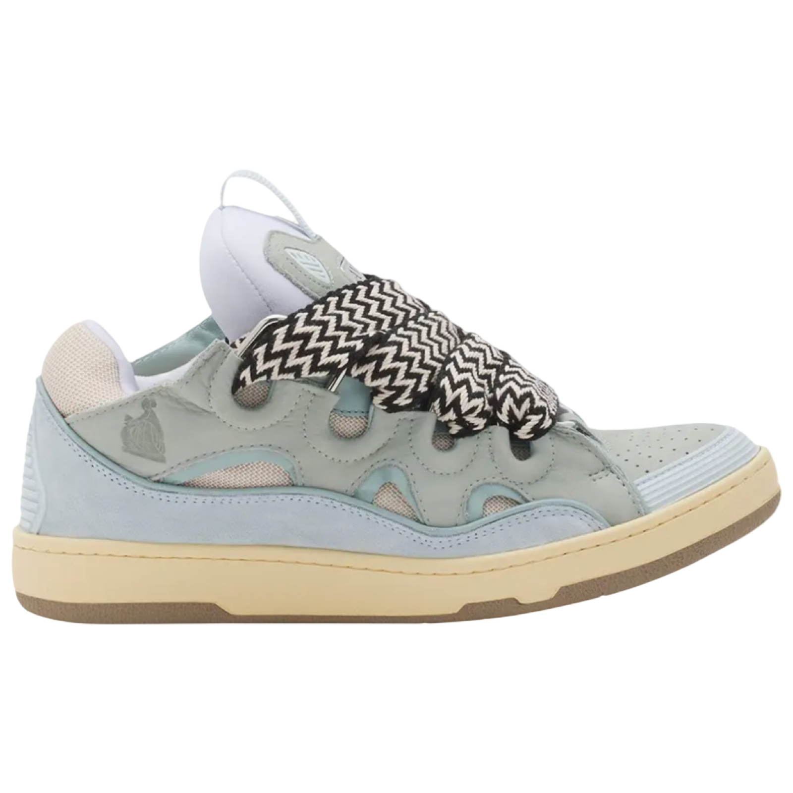 Lanvin Curb Low Top Sneaker Pale Blue