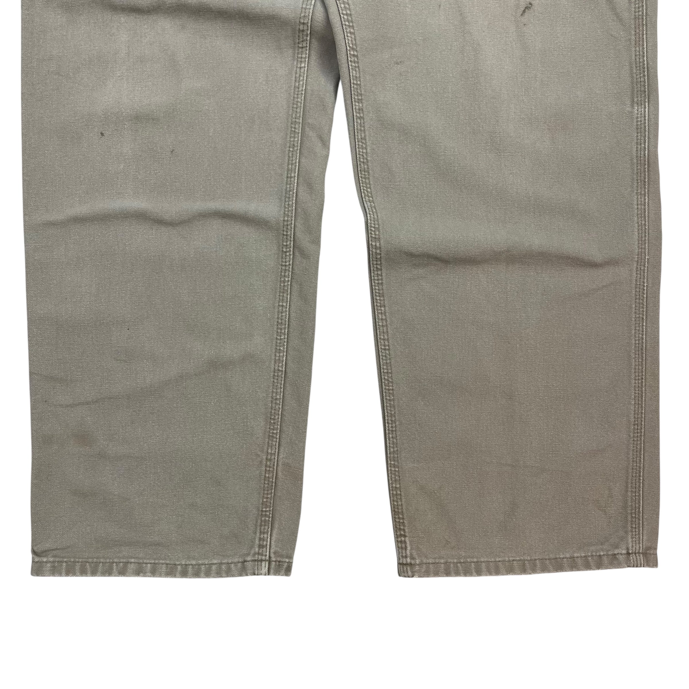 Vintage Carhartt Dungaree Pants Beige