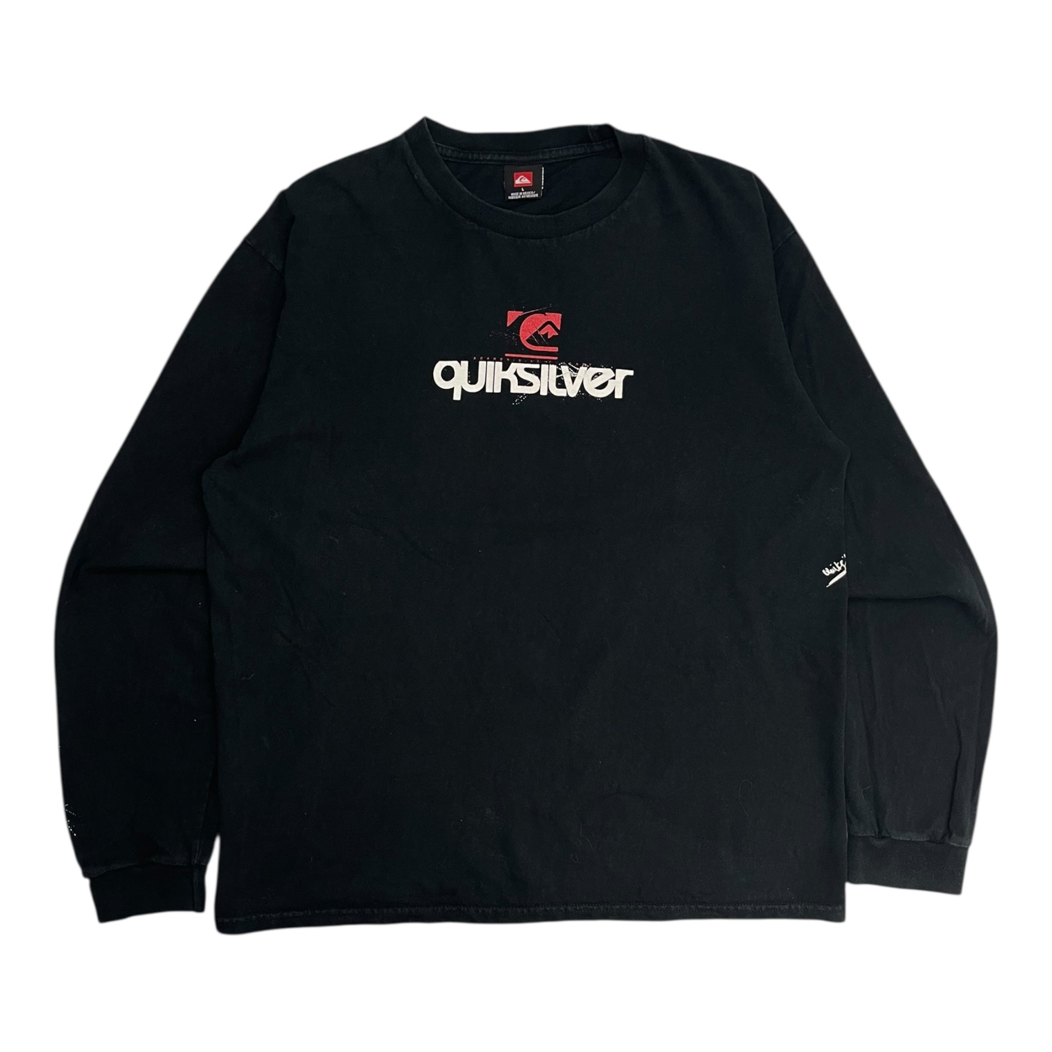 Vintage Y2K Quicksilver Center Spellout T-Shirt