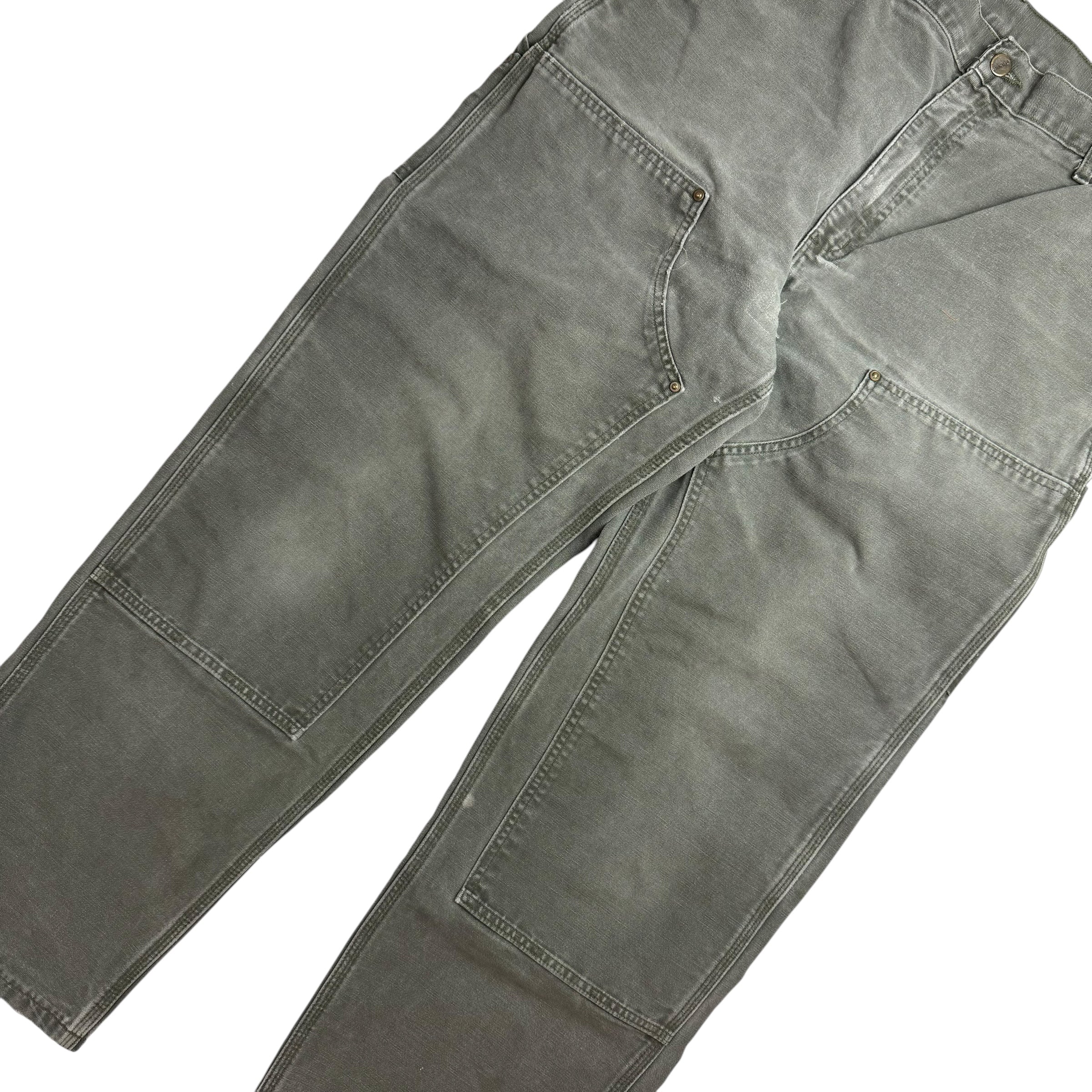 Vintage Carhartt Double Knee Pants Green