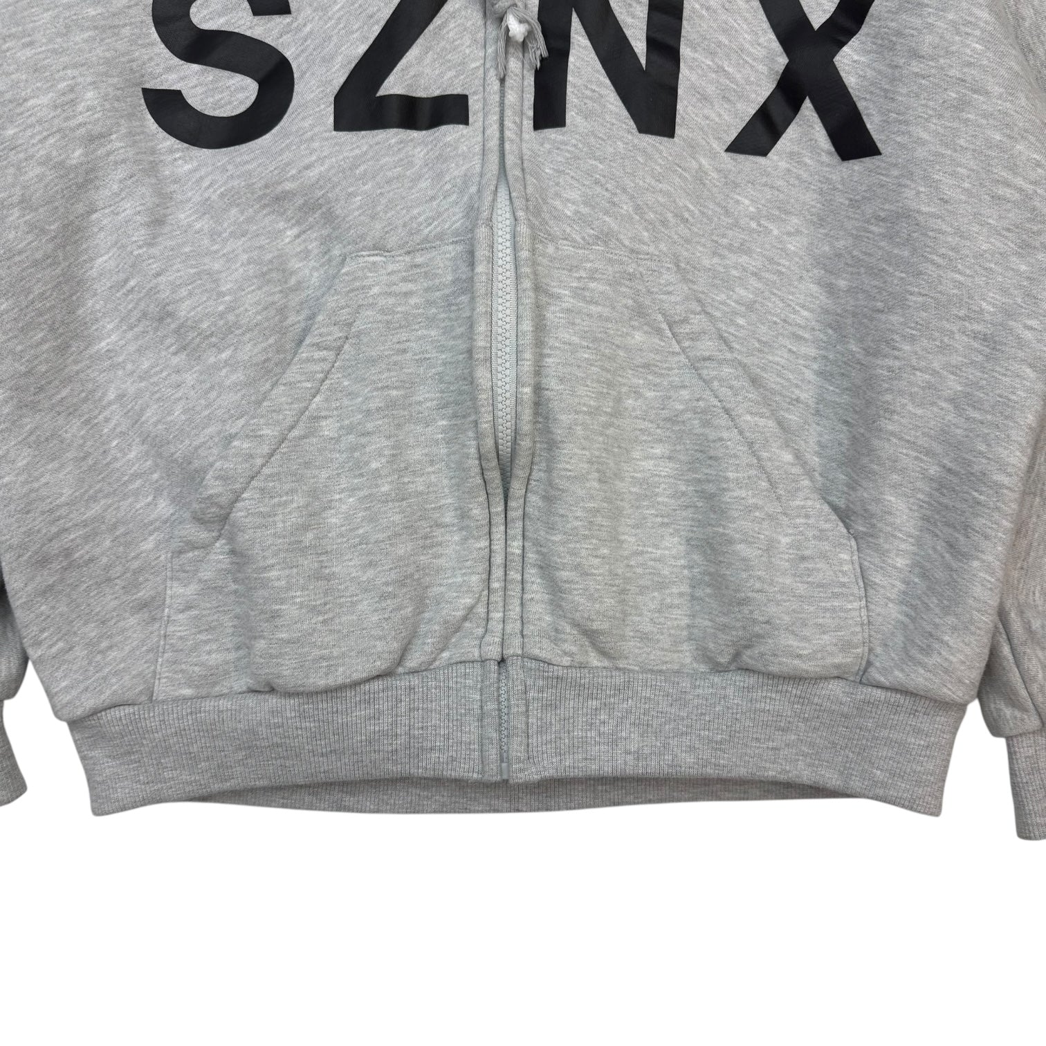 Yeezy HD-10 Zip Up Hoodie Heather Grey