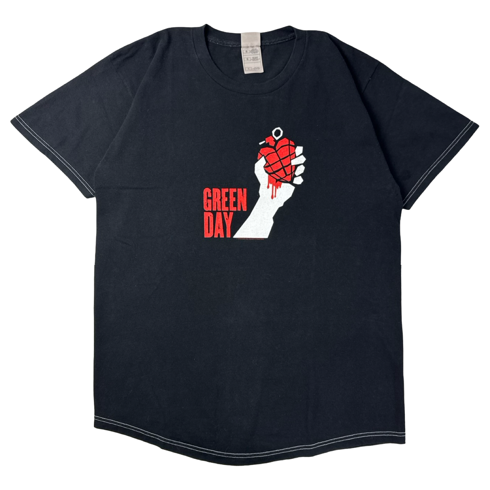 2004 Green Day American Idiot Pop Punk Band T-Shirt
