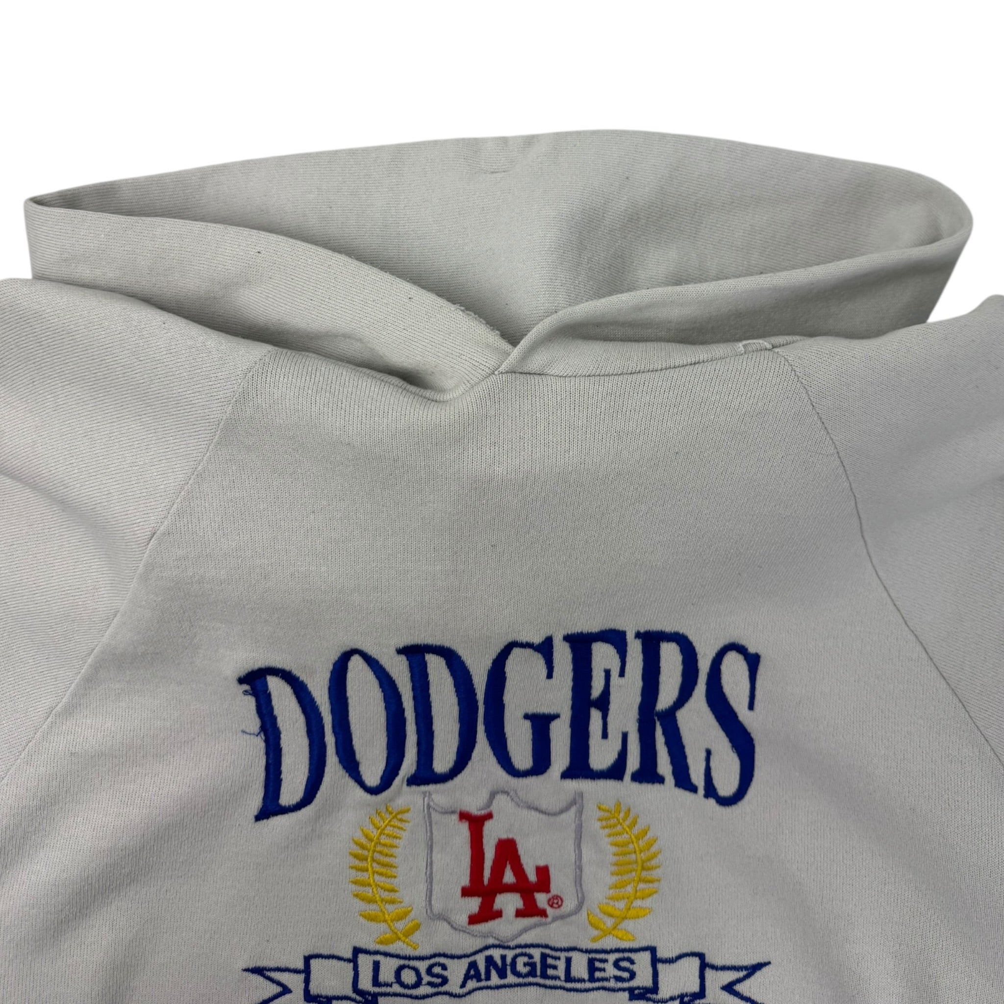 Vintage Los Angeles Dodgers Embroidered 7Logo Hoodie