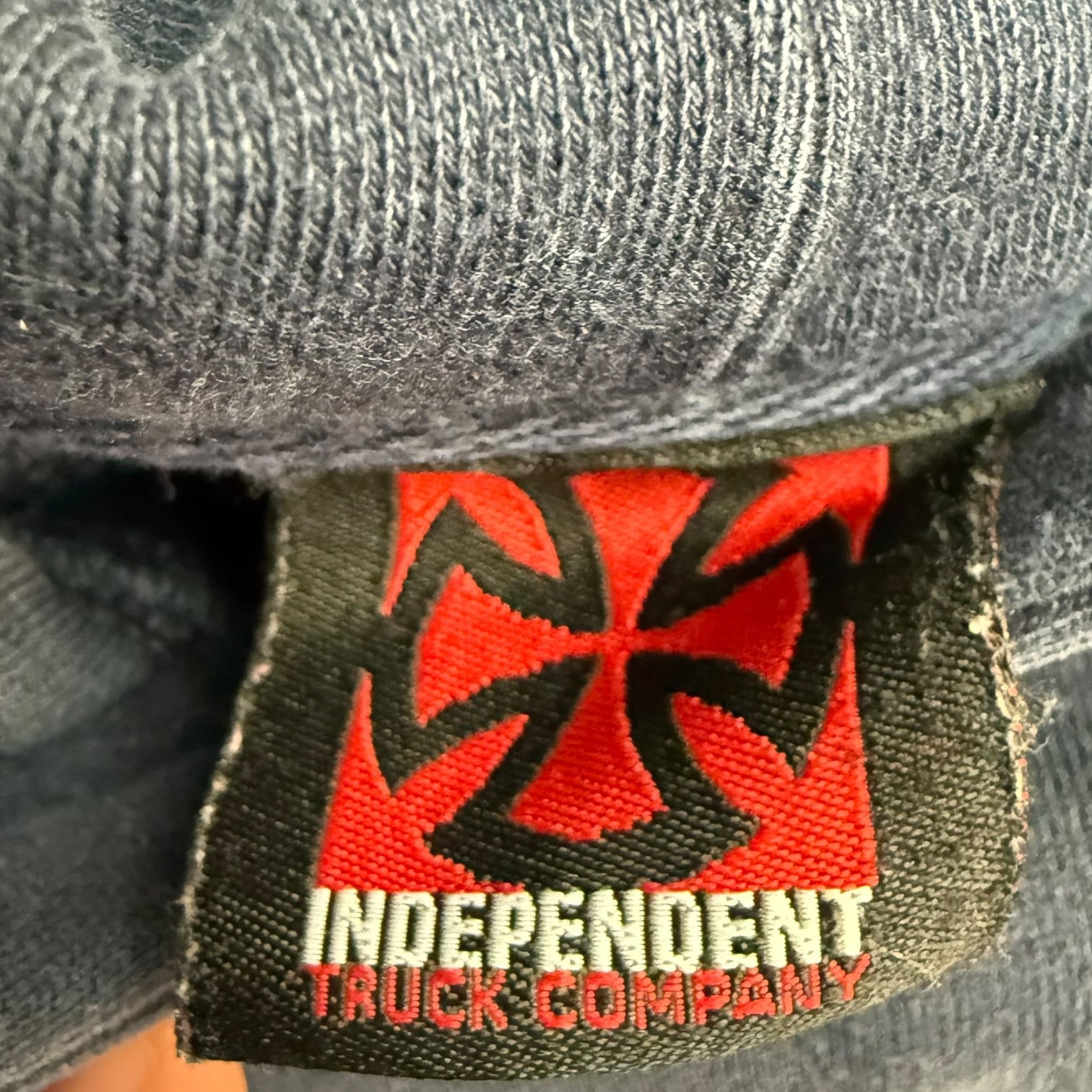 Vintage Independent Truck Company Hoodie Navy Blue