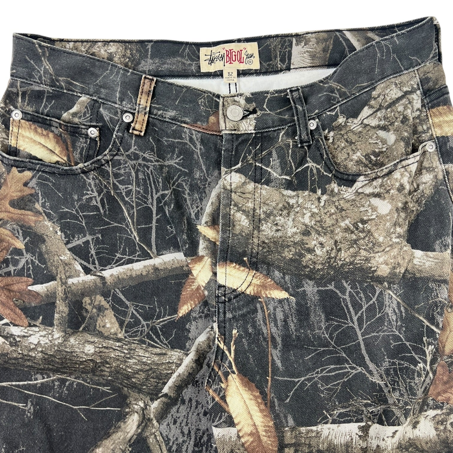 Stussy Big ‘Ol Jeans Realtree Camo