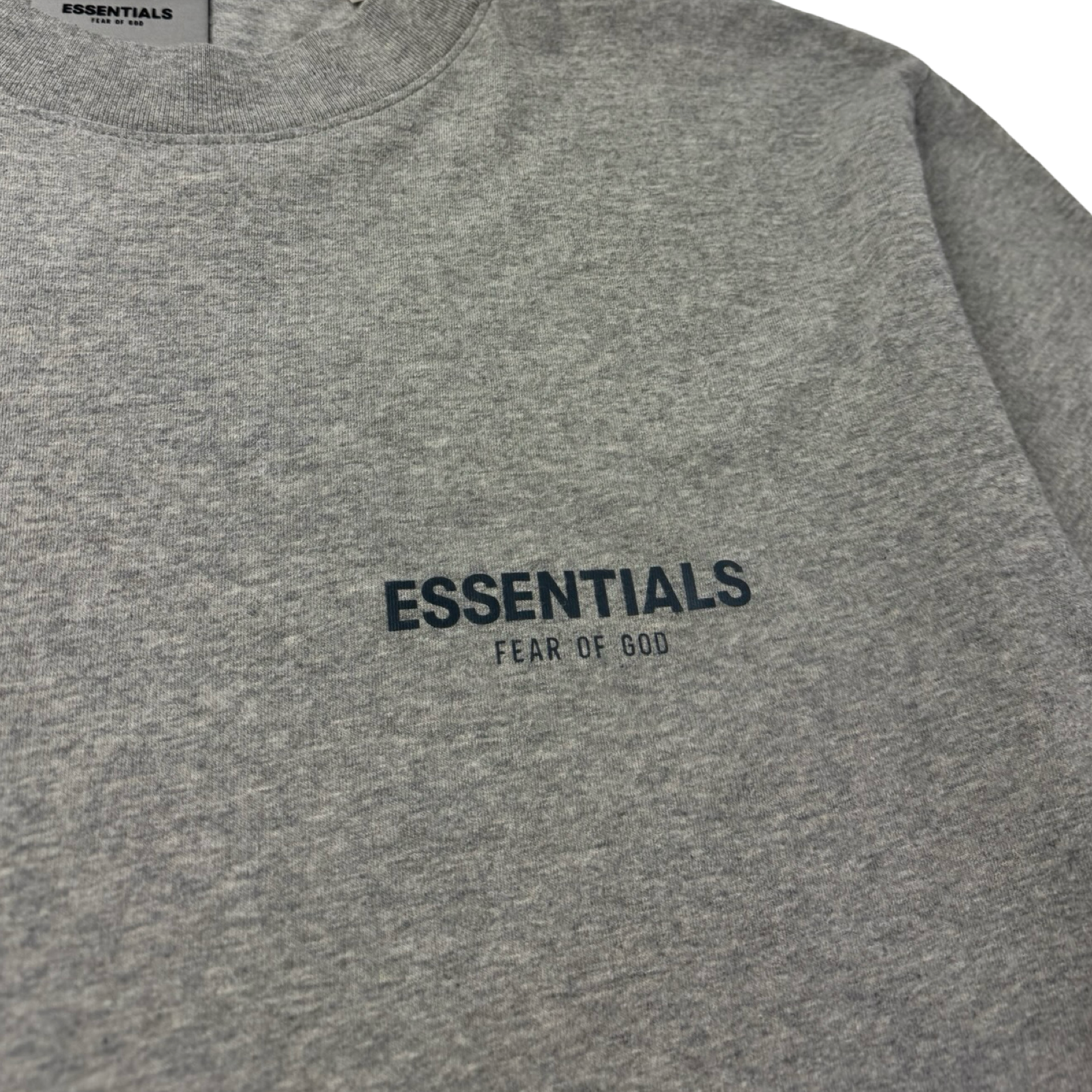 Fear of God Essentials Mock Long-sleeve Heather Grey