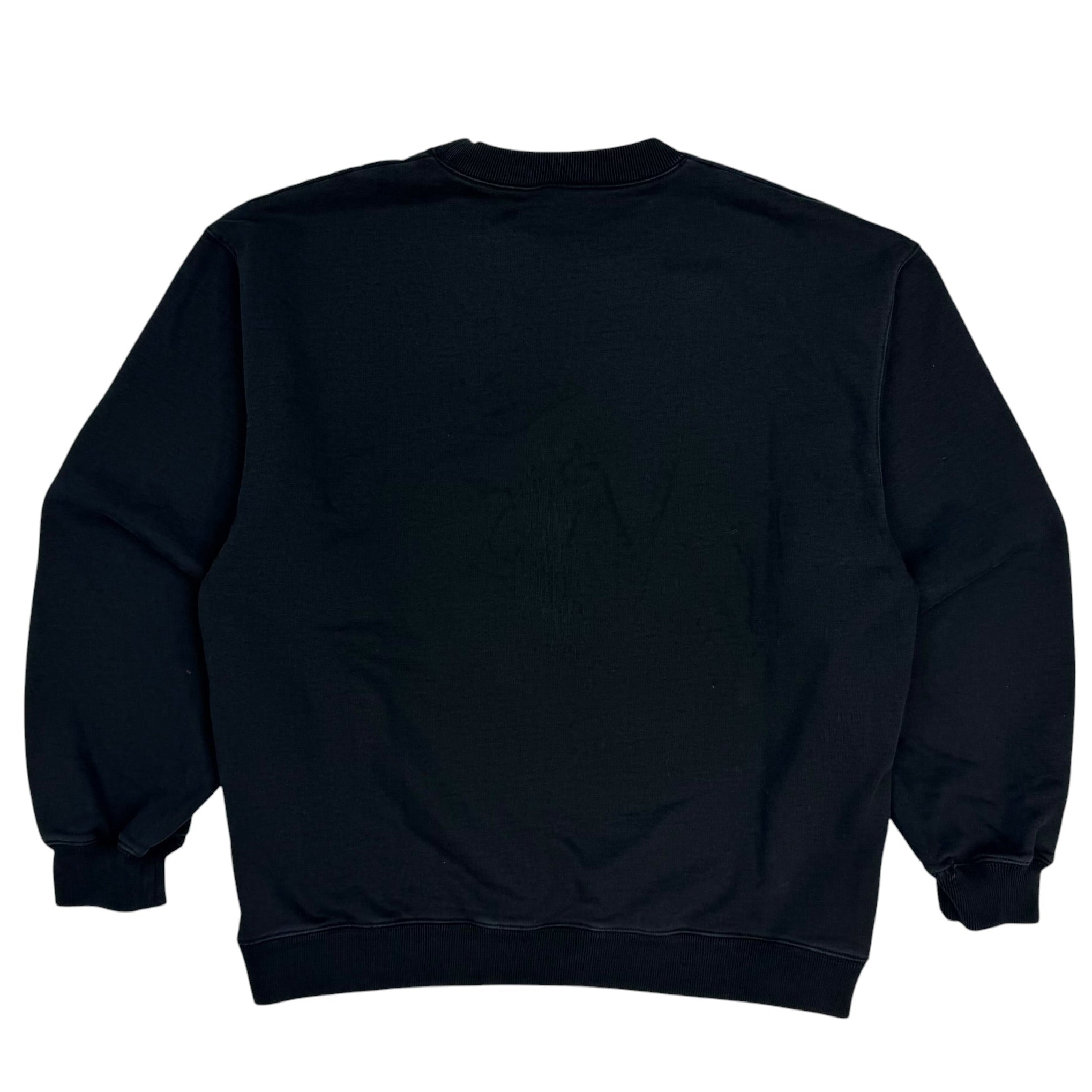Balenciaga Small Logo Crewneck Black
