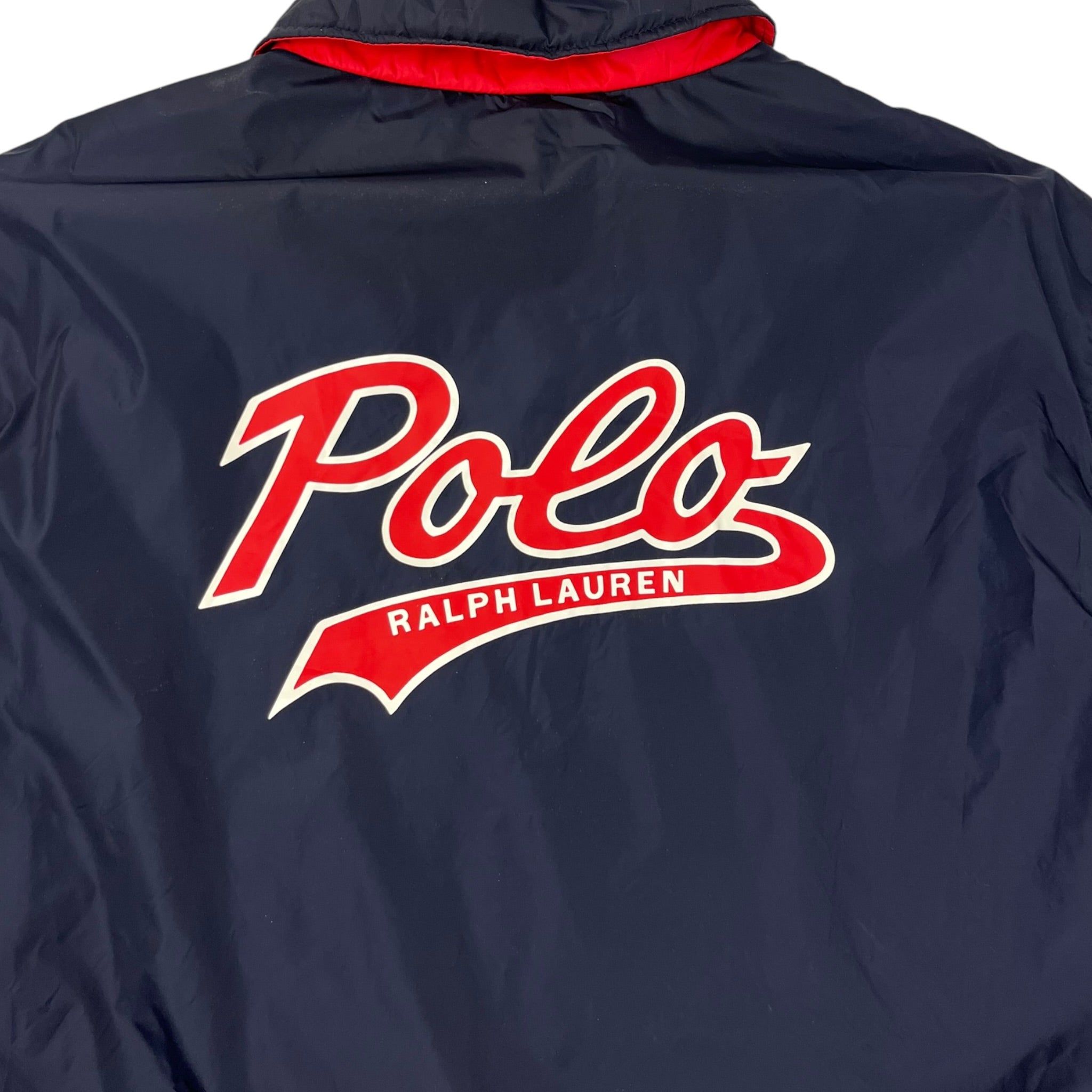 Polo Ralph Lauren Script Coaches Jacket Navy