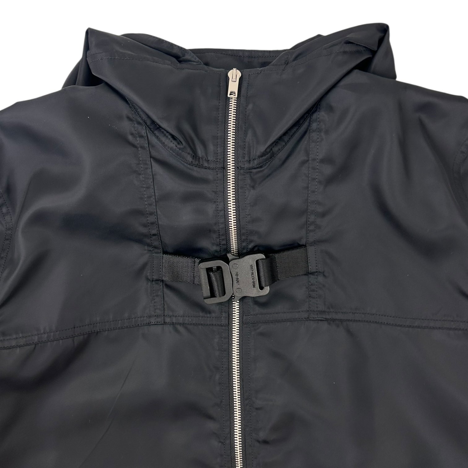 1017 ALYX 9SM Nylon Windbreaker Jacket Black