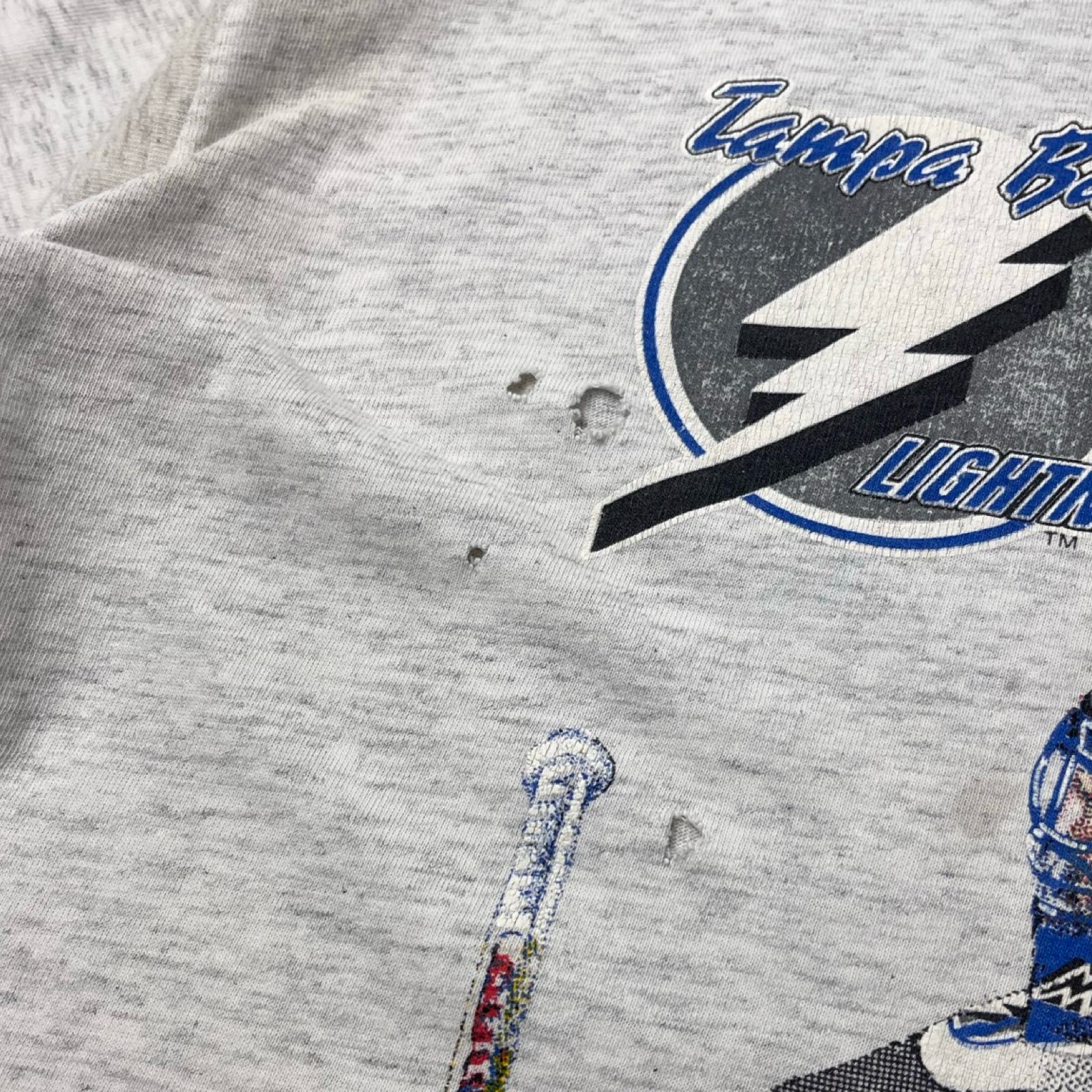 1992 Tampa Bay Lightning Bulletin T-Shirt