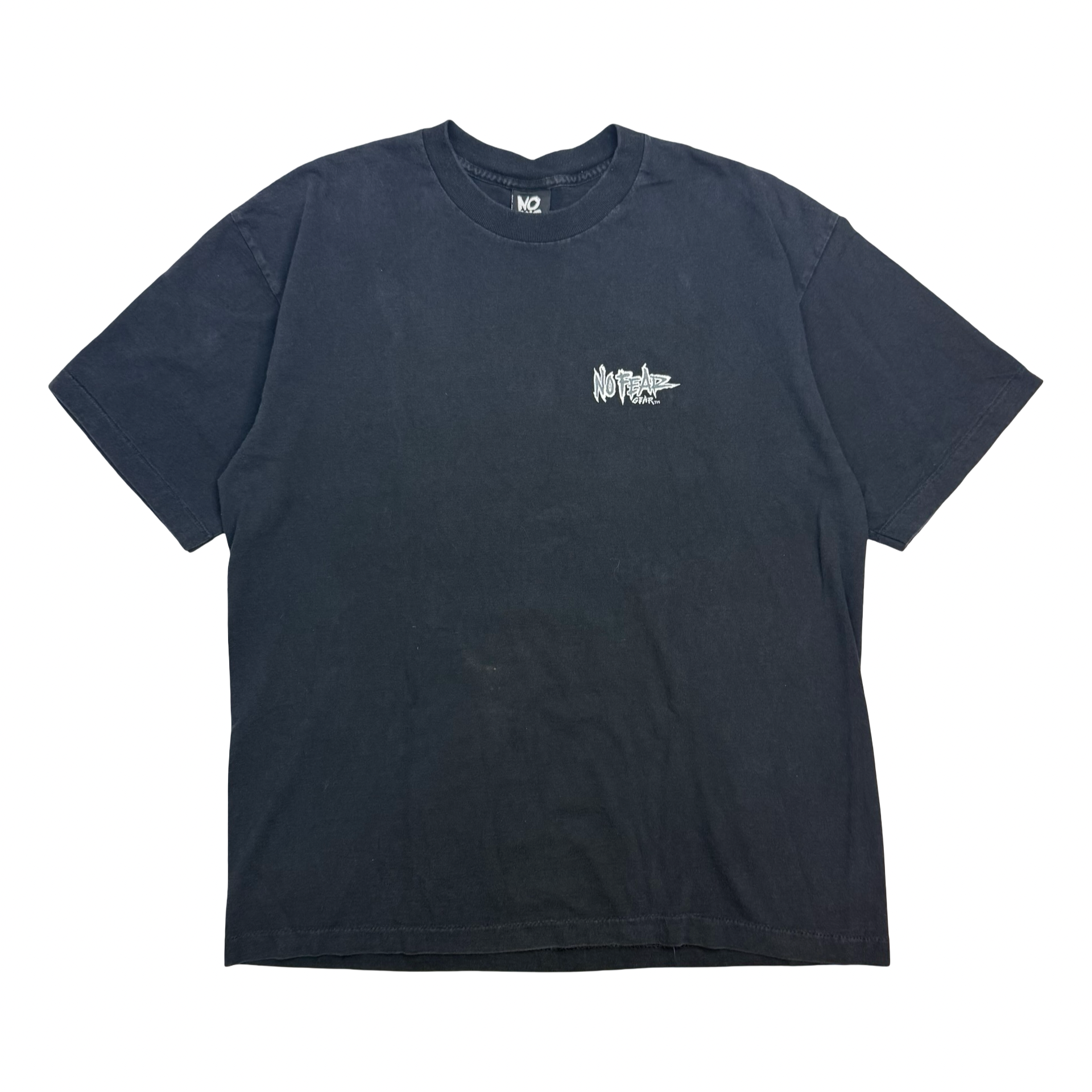 Vintage No Fear Gear ‘Life’s Not Too Short…’ Tee Black